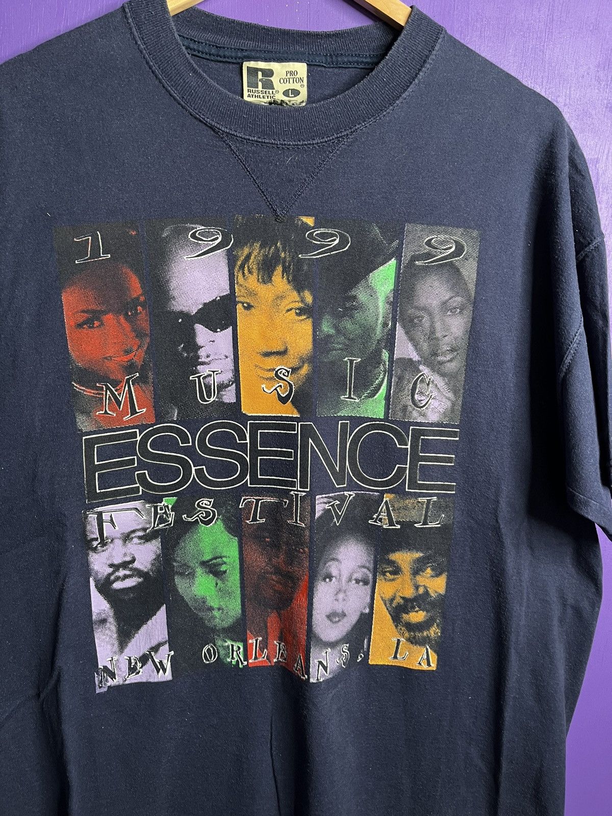 Band Tees × Vintage Vintage 1999 Essence music festival lineup t-shirt Size US L / EU 52-54 / 3 - 3 Thumbnail