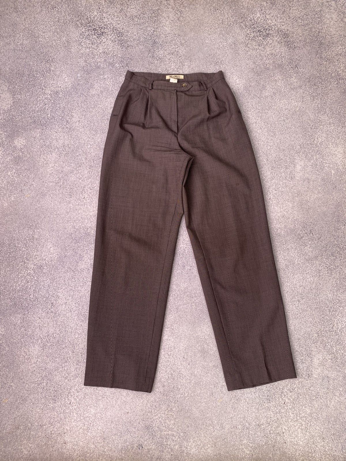 Designer × Max Mara × Vintage Vintage Max Mara Women’s Pants Size 30" / US 8 / IT 44 - 2 Thumbnail
