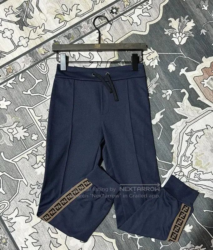 Fendi Fendi Deep Blue Logo Women's Casual Pants . Size 23" - 1 Thumbnail
