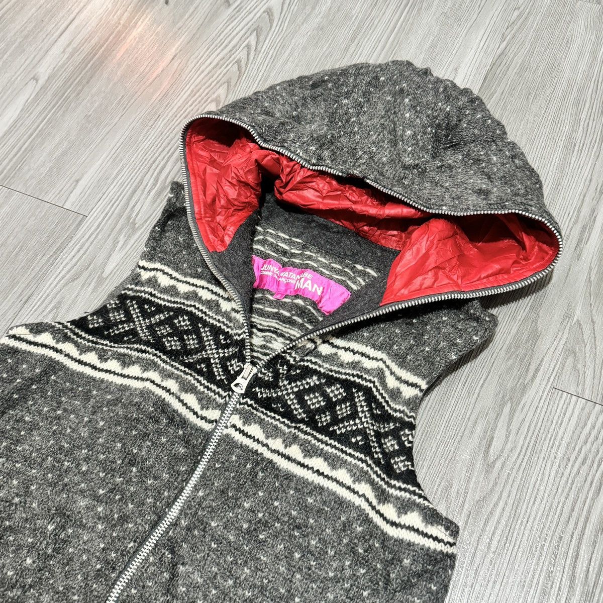 Comme des Garcons Comme Des Garcons Navajo Vest Hoodie Size US S / EU 44-46 / 1 - 2 Thumbnail