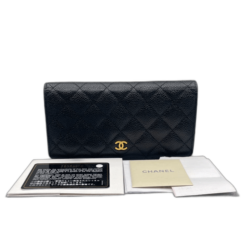 Other Chanel Long Wallet in Black Leather Size ONE SIZE - 1 Thumbnail