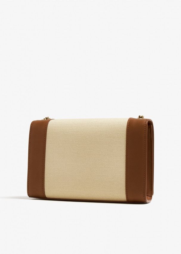 Saint Laurent Paris o1b1hav110425 Size: OS / Kate Small in Canvas Leather Bag Size ONE SIZE - 3 Thumbnail