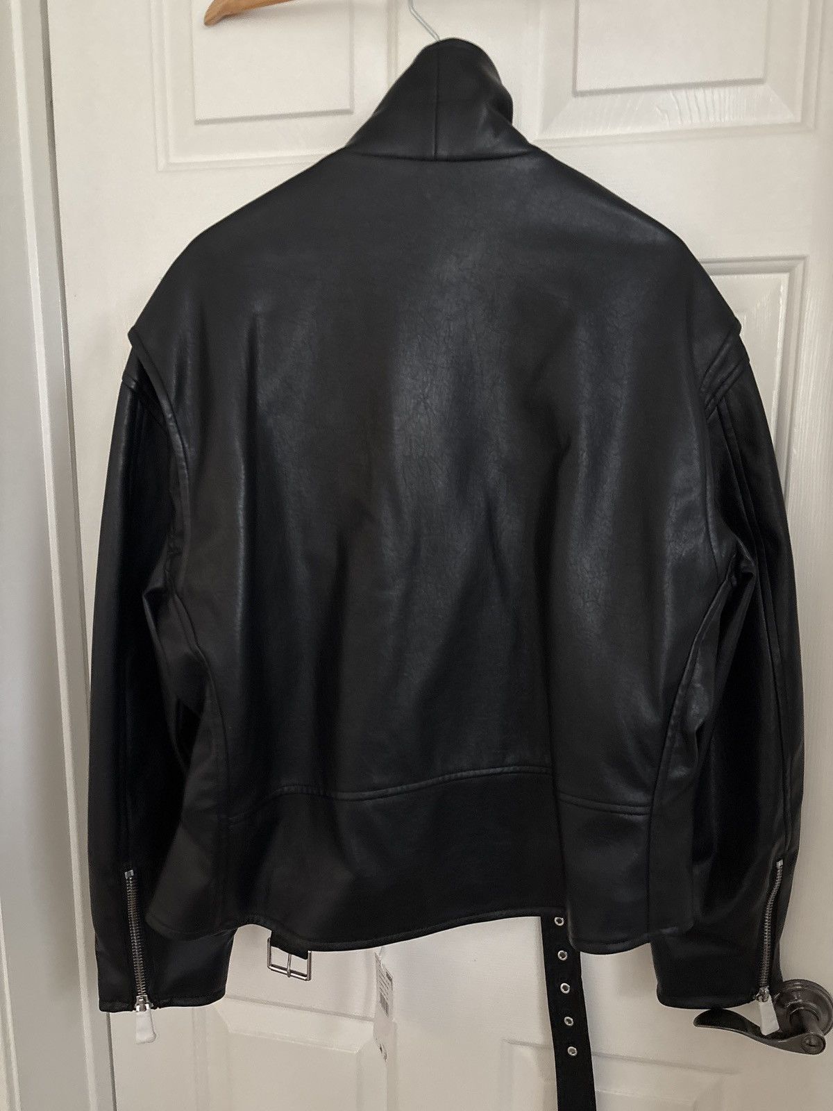 Mango MANGO OVERSIZED FAUX LEATHER JACKET Size XL / US 12-14 / IT 48-50 - 2 Thumbnail