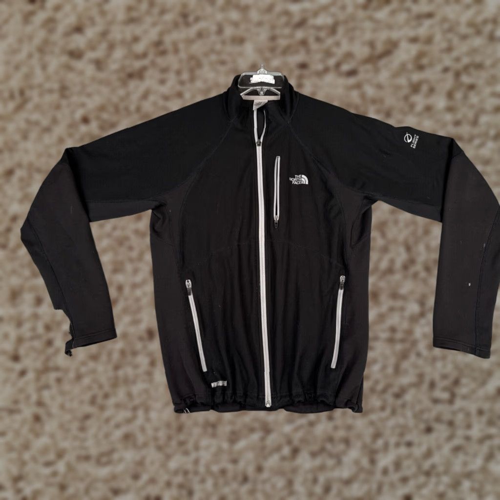 The North Face VINTAGE The North Face Jacket Men's Regular Black Windbreaker Mid-Length Full Zip Size US M / EU 48-50 / 2 - 1 Thumbnail
