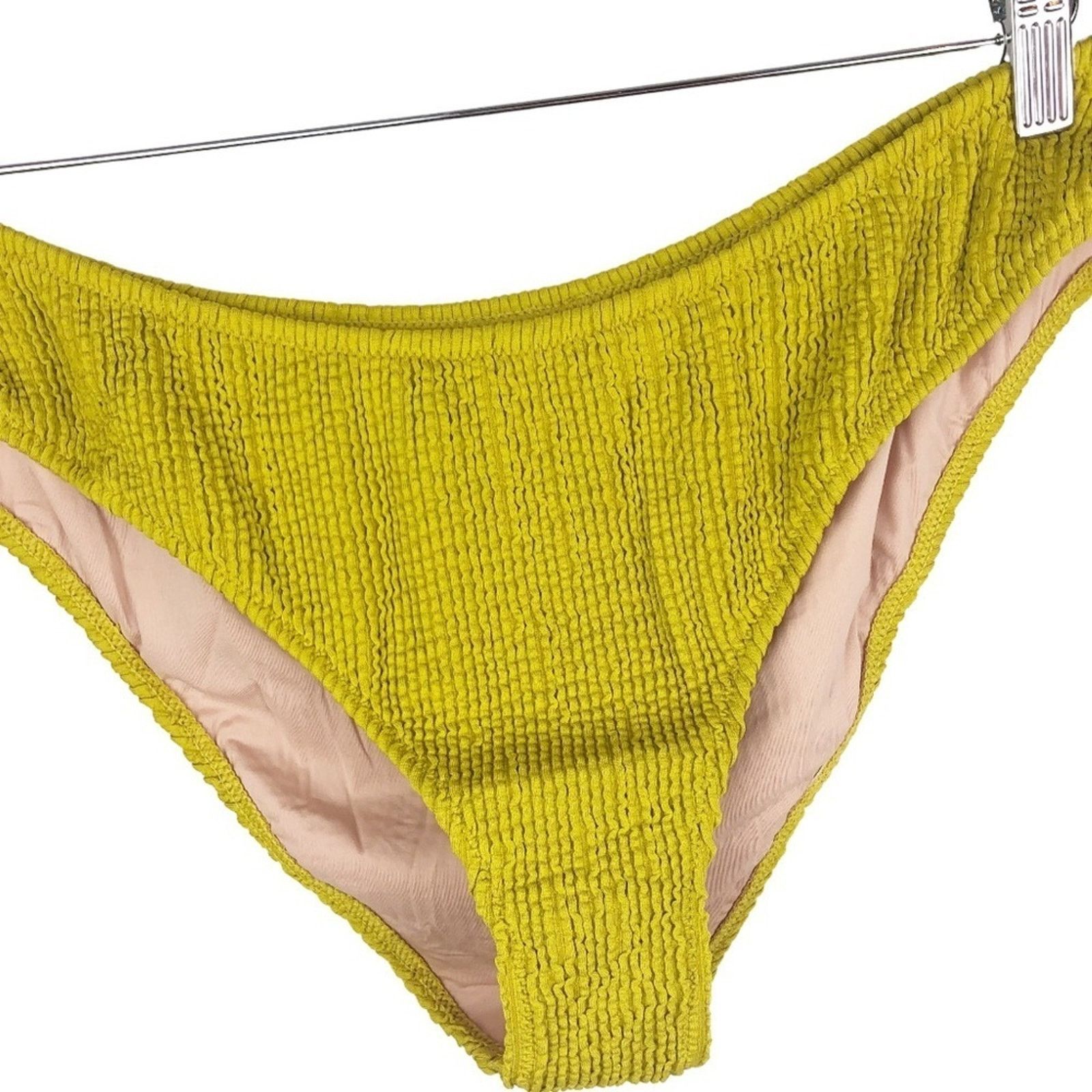Madewell New with tag Madewell Women's 2nd Wave Ribbed Bikini Bottoms Size ONE SIZE - 3 Thumbnail