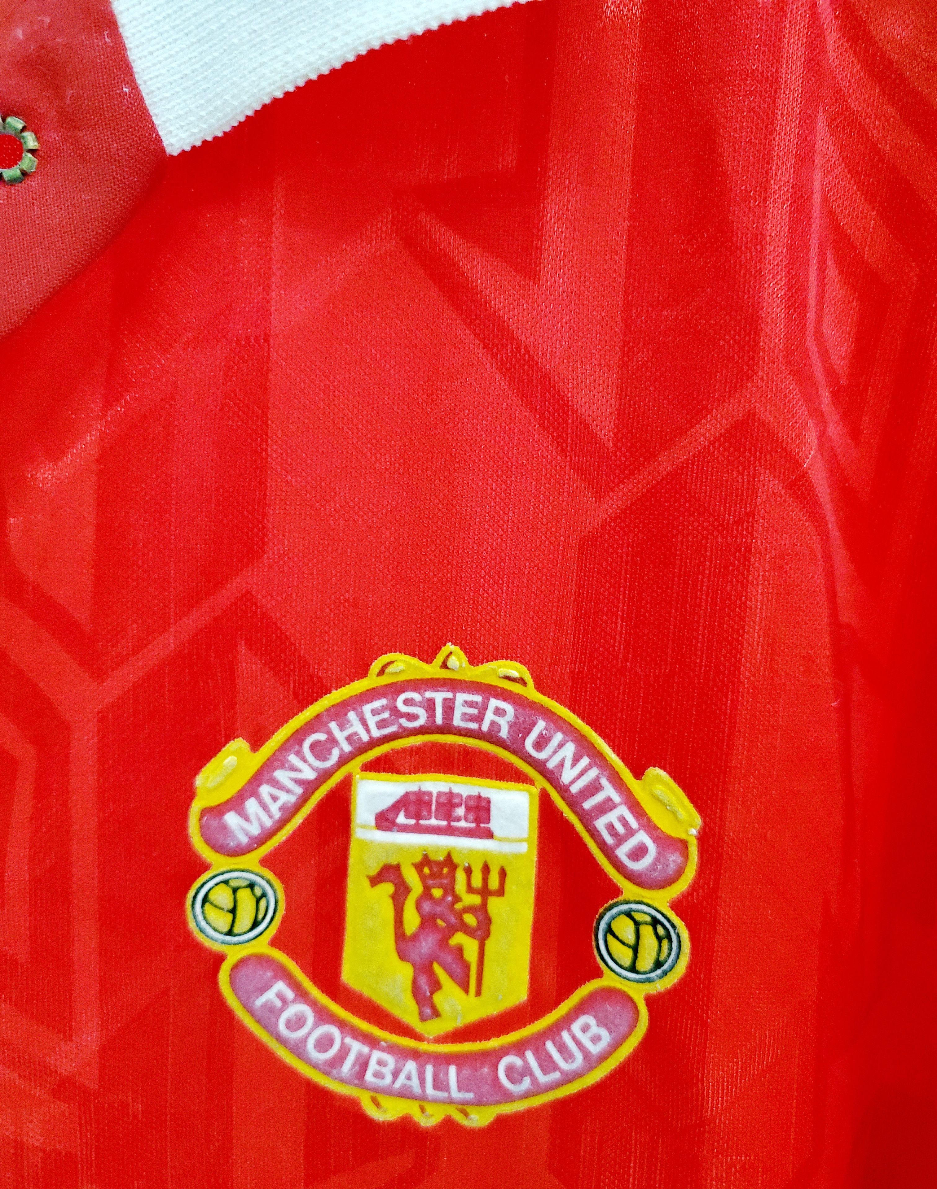 Umbro × Vintage Umbro 1992-94 Manchester United Home Soccer jersey M Size US M / EU 48-50 / 2 - 2 Thumbnail