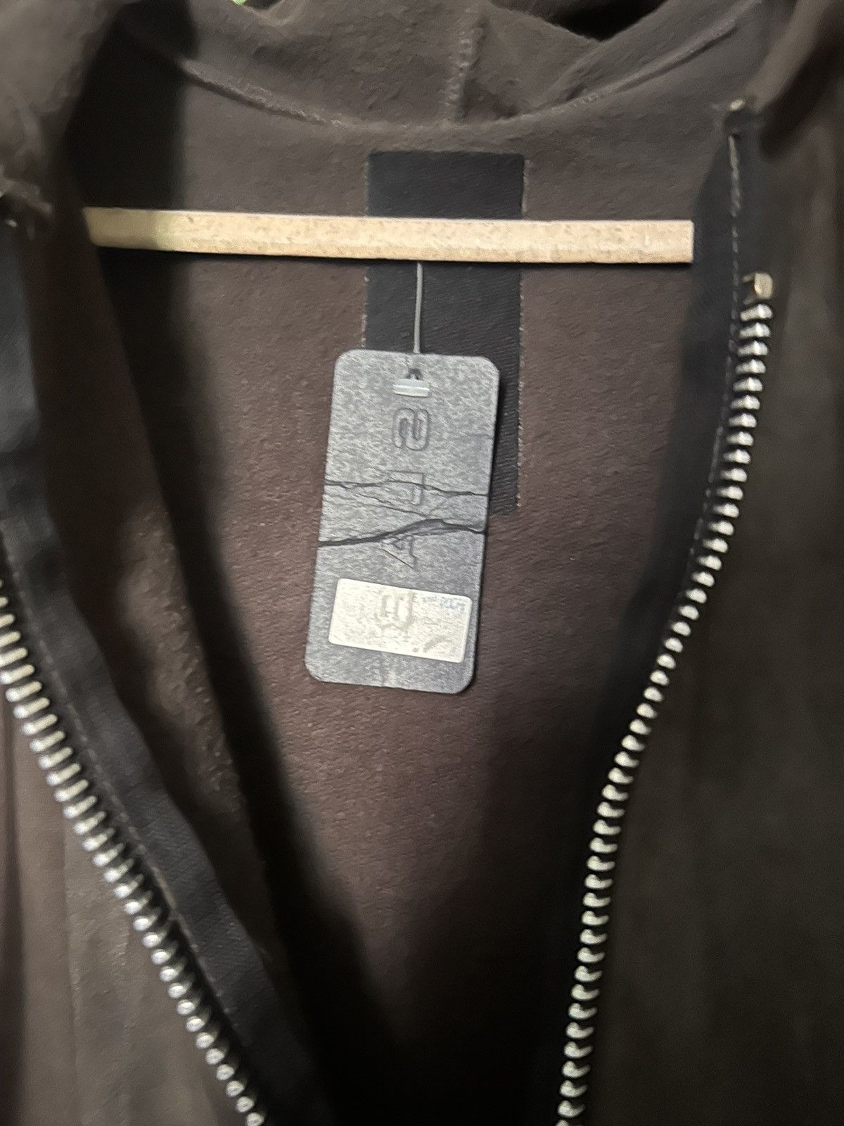 Rick Owens Rick Owens Slab Hoodie 2004 Size US XS / EU 42 / 0 - 9 Thumbnail