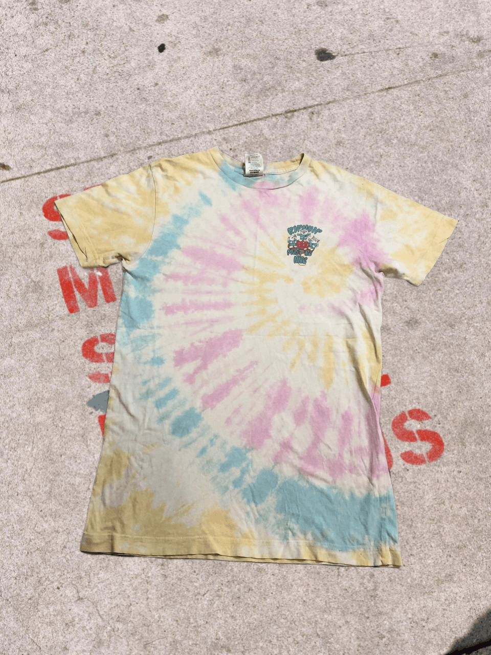 RIPNDIP RIP N DIP ALIEN NERM TEE GOLD RAINBOW Size US S / EU 44-46 / 1 - 1 Thumbnail