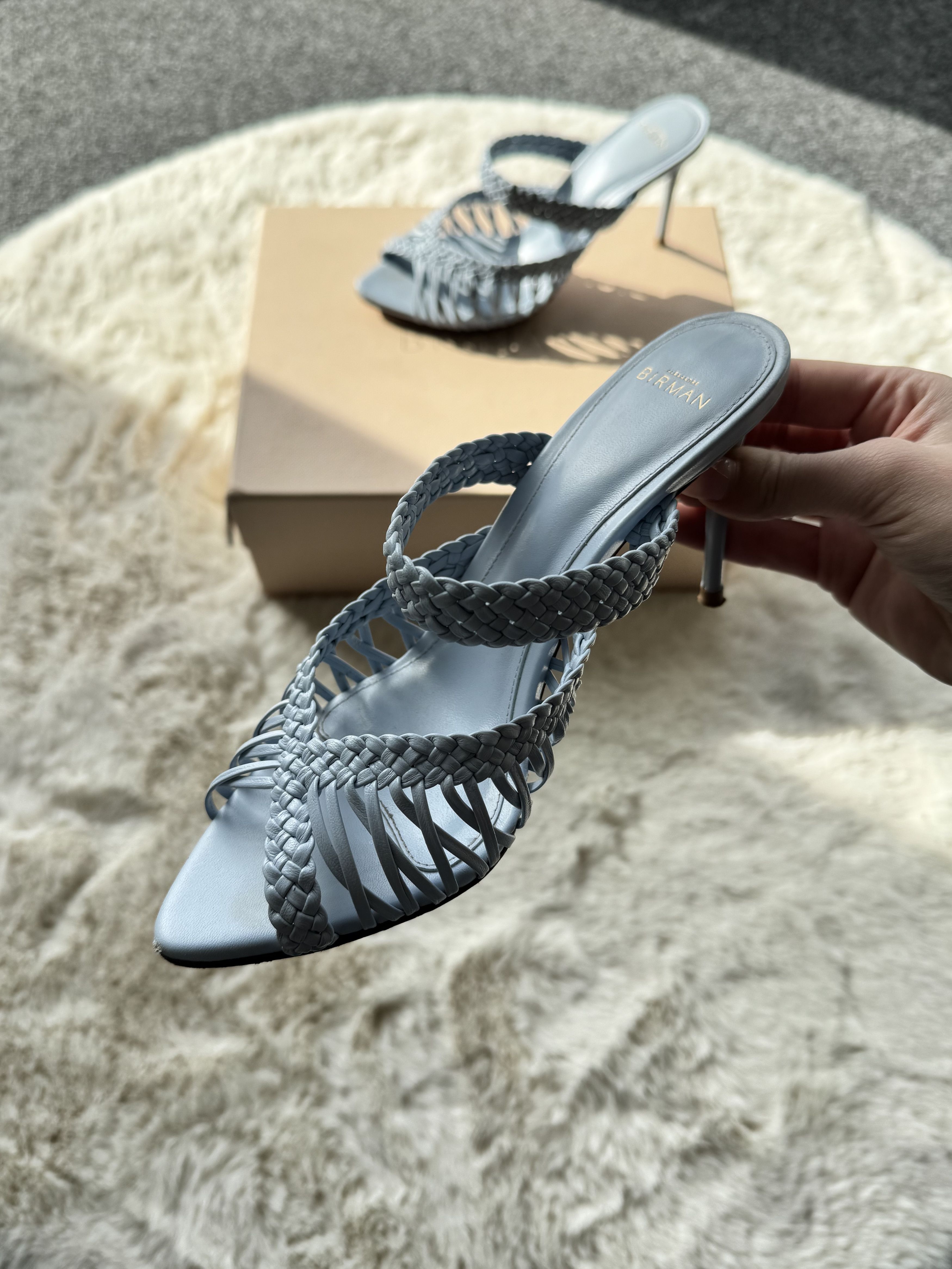 Alexandre Birman Alexandre Birman Agathab - blue high heels sandals 36 Size US 6 / IT 36 - 2 Thumbnail