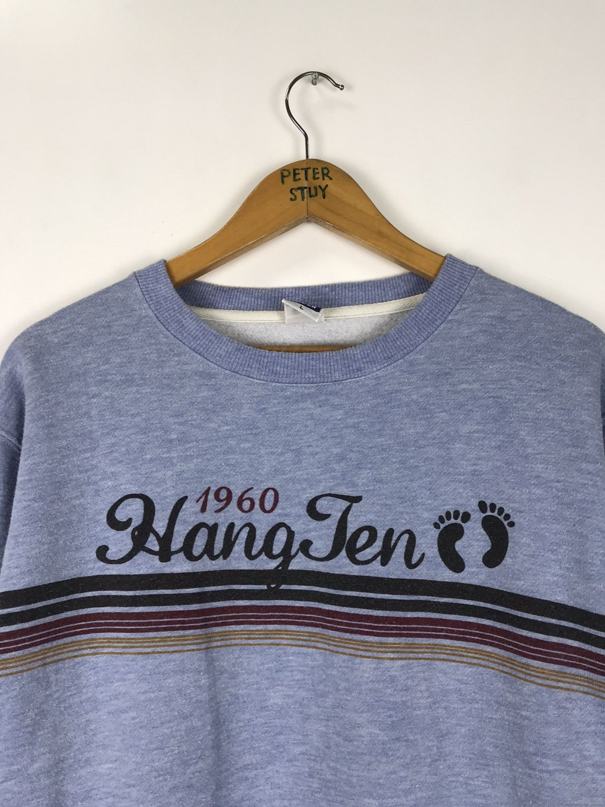 Hang Ten Vintage Hang Ten Sweatshirt Size US L / EU 52-54 / 3 - 2 Thumbnail