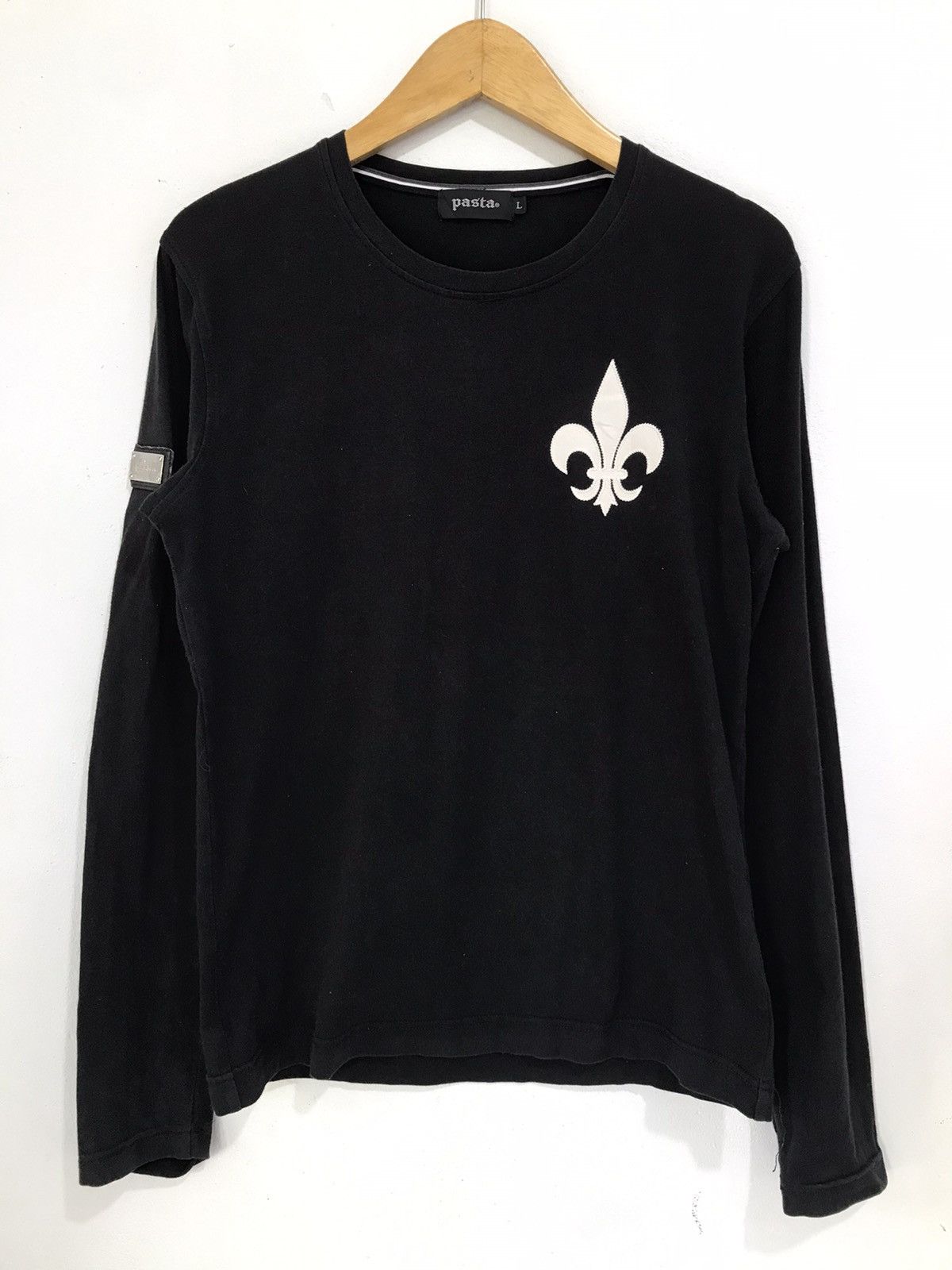image of 14Th Addiction x Kmrii Japanese Pasta Gothic Long Sleeve Seditionaries Punk in Black (Size Large)