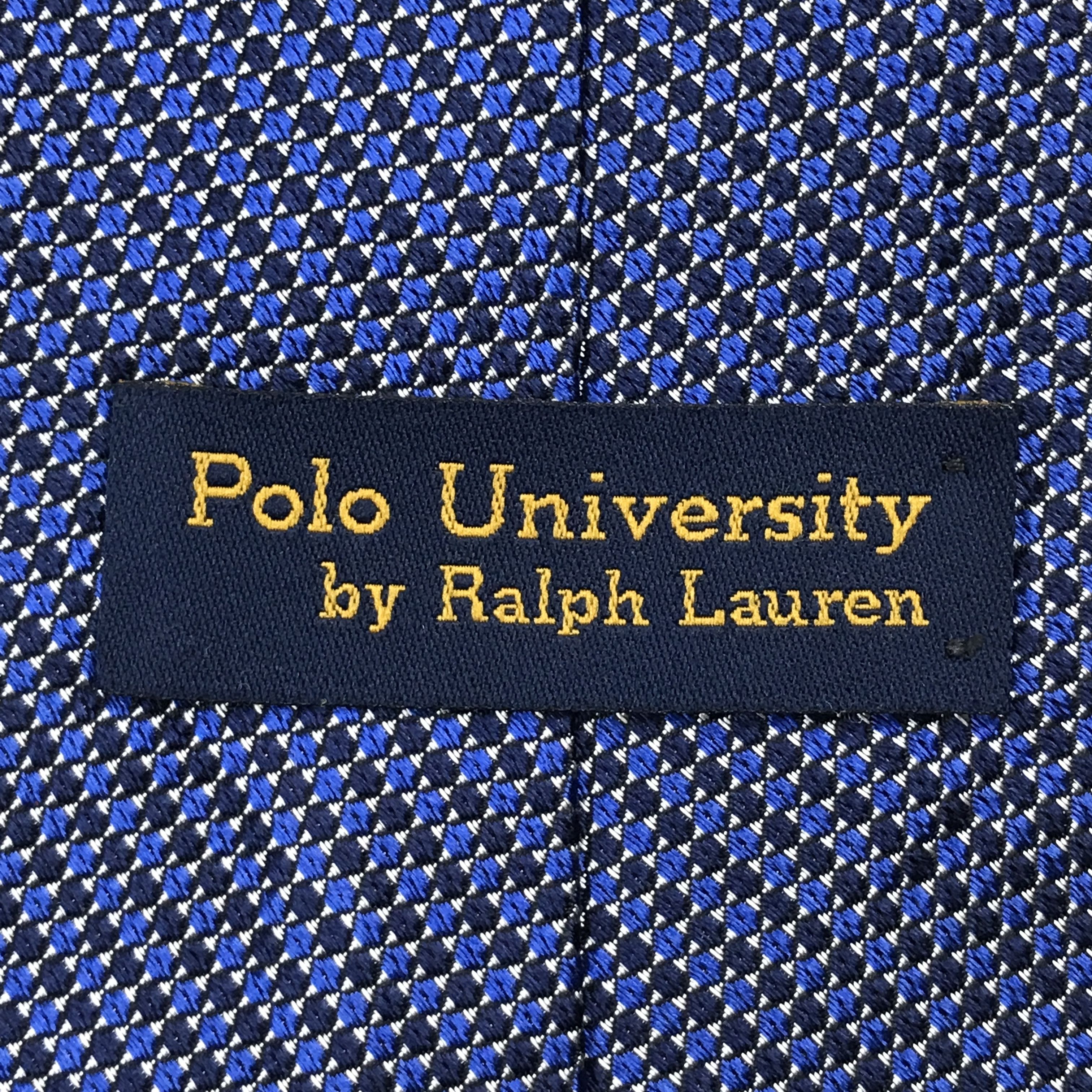 Polo Ralph Lauren × Vintage Vintage Polo University by Ralph Lauren Silk Necktie Size ONE SIZE - 6 Thumbnail
