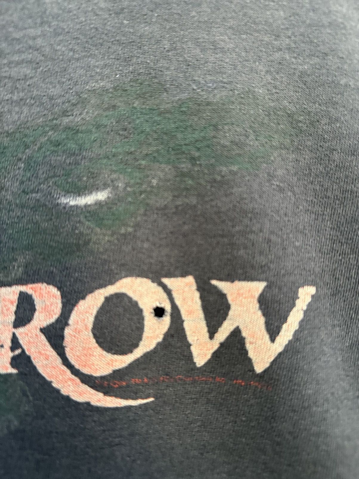 Expert Horror Thrashed Vintage The Crow Belleve In Angeles Distressed Tee Size US XXL / EU 58 / 5 - 16 Thumbnail