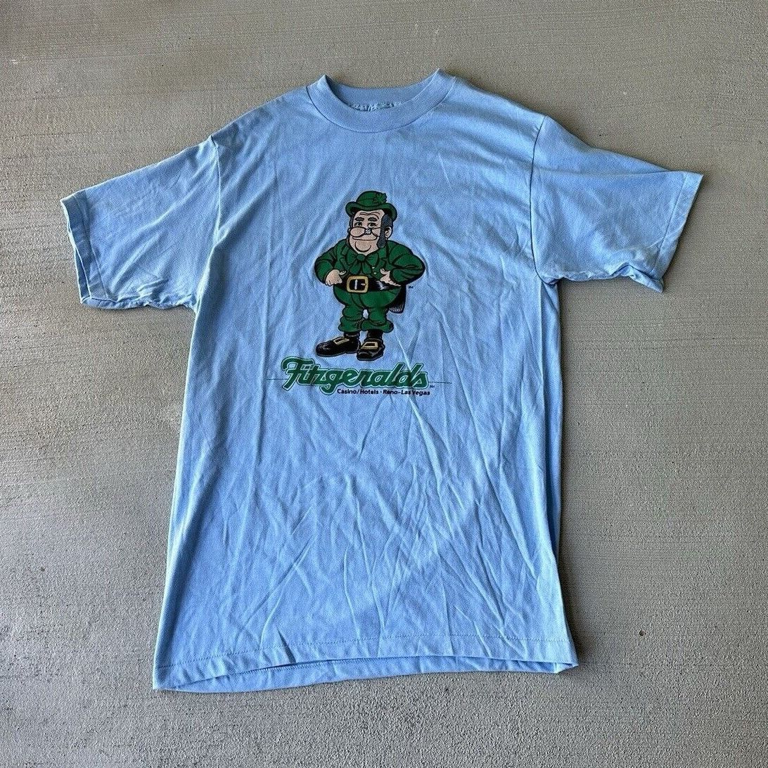 Vintage Vintage 80's Fitzgeralds Casino Hotel Reno Leprechaun Tee XL Size US XL / EU 56 / 4 - 1 Thumbnail
