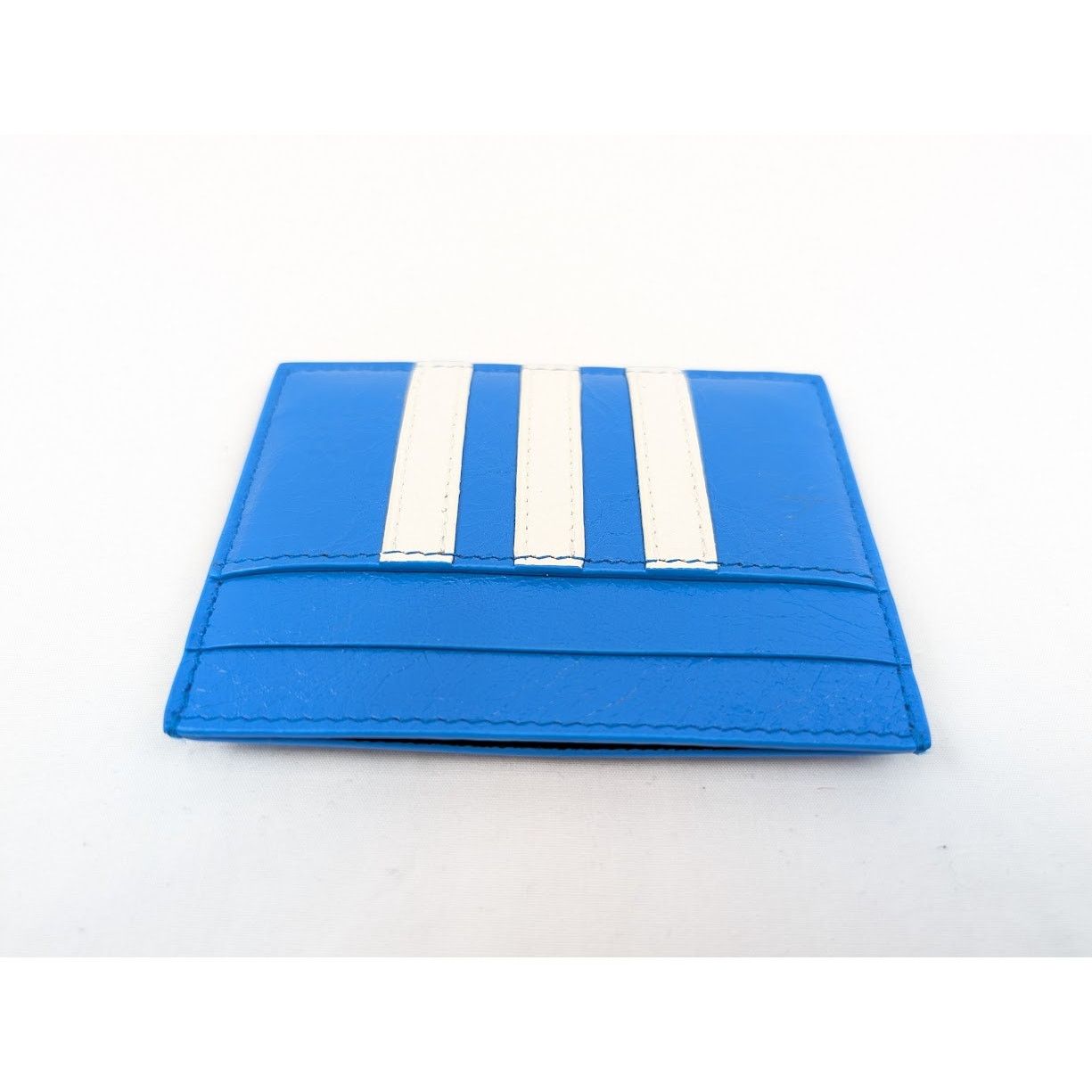 Adidas × Balenciaga o1rshd1 Q:2 / Size: OS / Arena Lamb Card Holder Blue/White Size ONE SIZE - 8 Thumbnail