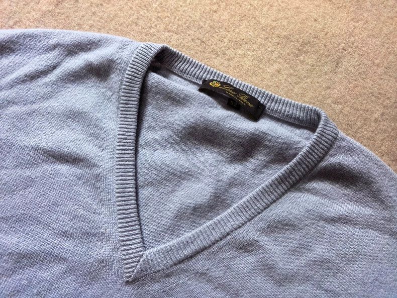 Loro Piana LORO PIANA Peach-colored cashmere sweater Size US L / EU 52-54 / 3 - 6 Thumbnail