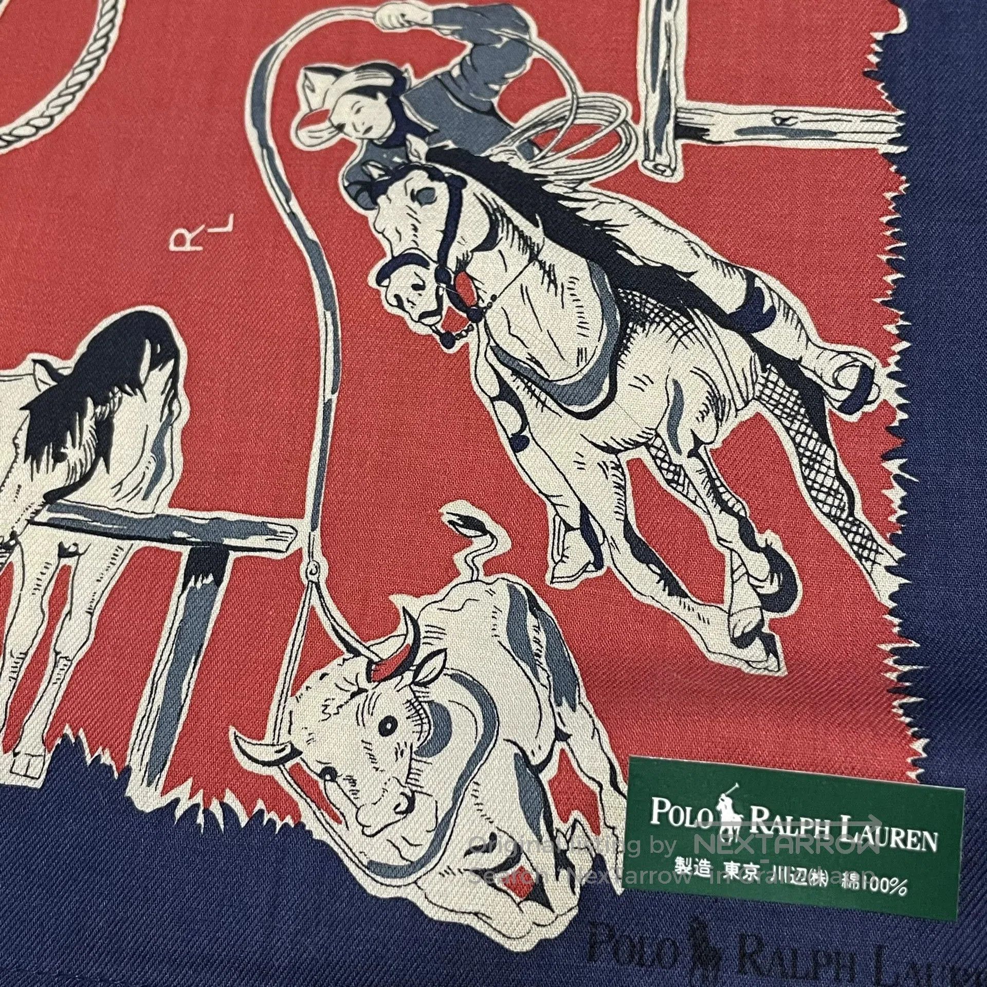 RRL Ralph Lauren Ralph Lauren Polo Square Scarf. Size ONE SIZE - 6 Thumbnail