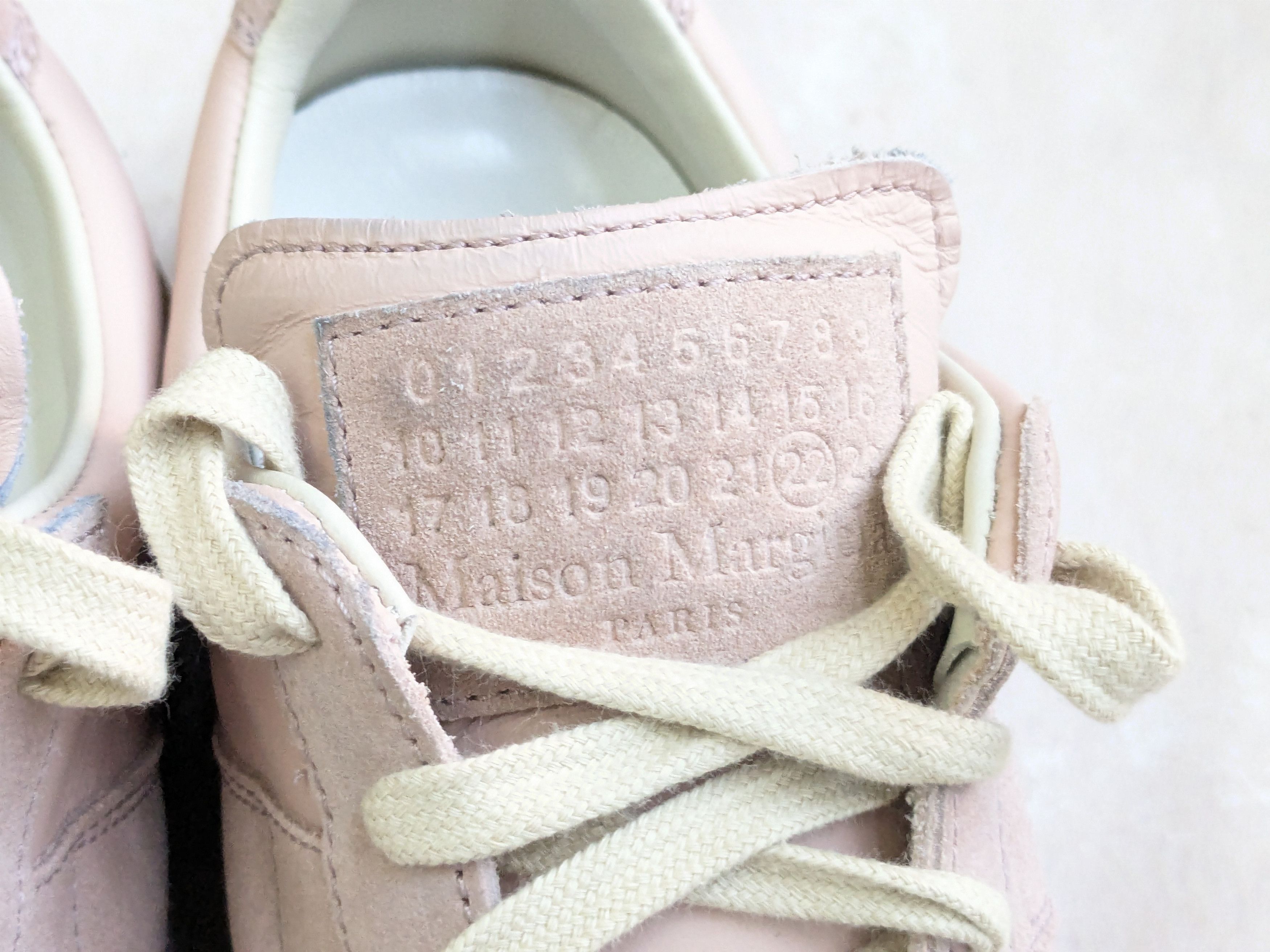 Maison Margiela Maison Margiela GAT Replica Pink 7 40 Low Tops Gum Size US 7 / EU 40 - 7 Thumbnail