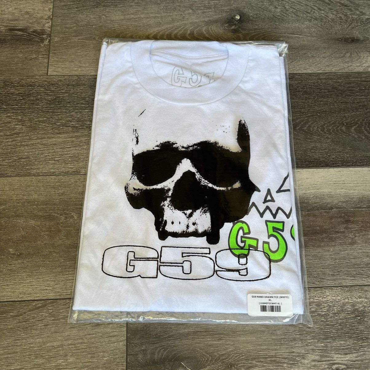 Asspizza Asspizza x G59 Records Suicideboys Hand Drawn Tee White New Size US XL / EU 56 / 4 - 3 Thumbnail