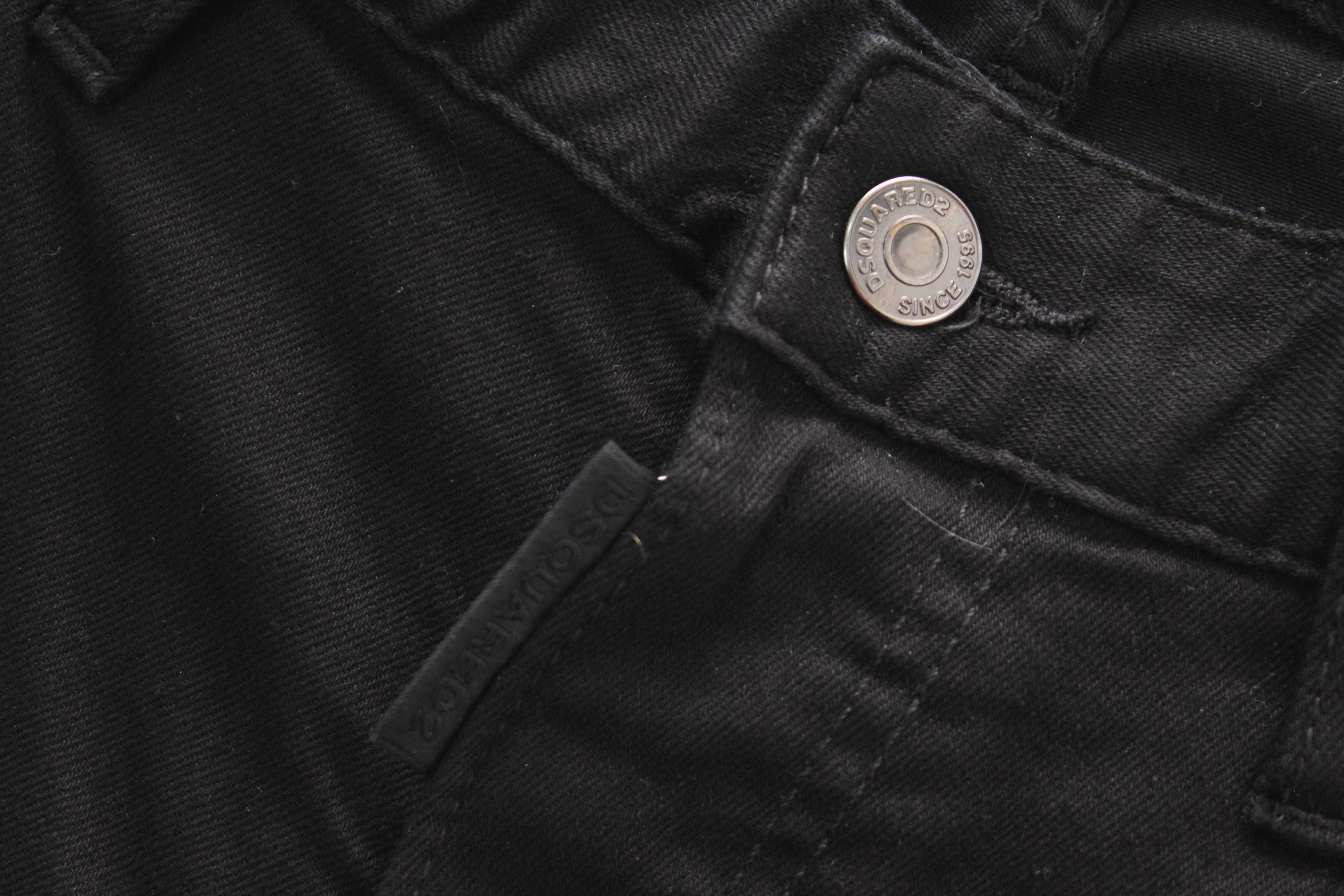 Dsquared2 DSQUARED2 Black Bull Edition Denim Jeans IT 44 Size US 28 / EU 44 - 7 Thumbnail
