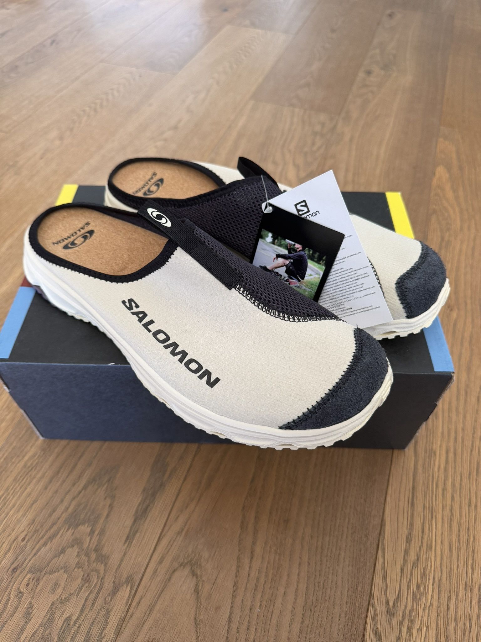 Salomon rx 3.0 slide bleached sand/ebony Size US 13 / EU 46 - 2 Thumbnail