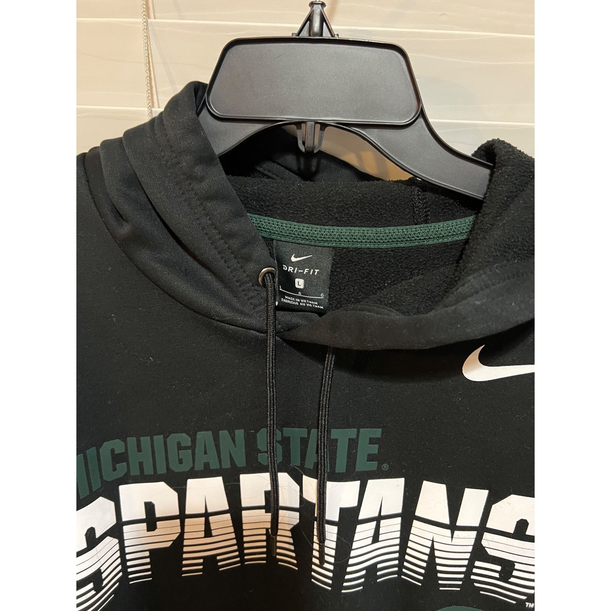Nike Nike Michigan State Spartans Hoodie - Size L Size US L / EU 52-54 / 3 - 2 Thumbnail