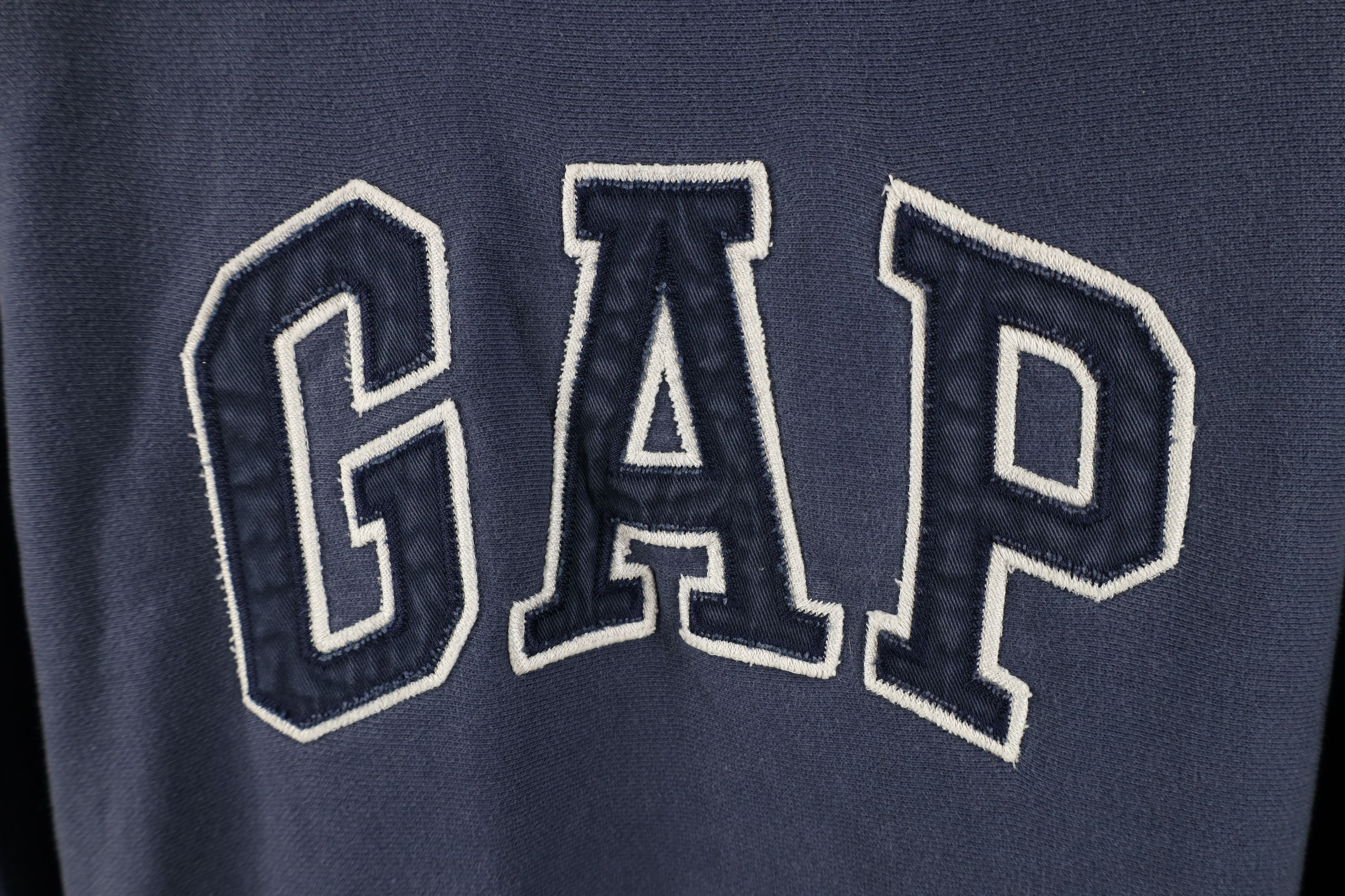 Gap Vintage Y2K Gap Heavyweight Reverse Weave Hoodie Sweatshirt Size US XL / EU 56 / 4 - 4 Thumbnail