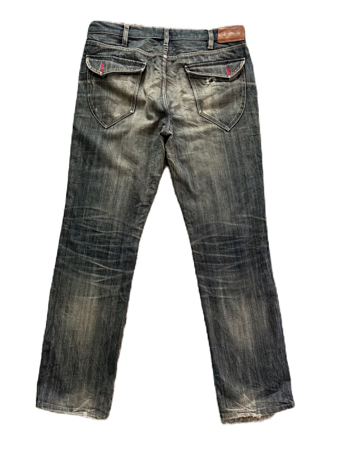 Takeo Kikuchi Japan Brand Distress Denim Takeo Kikuchi Straight Type Size US 32 / EU 48 - 4 Thumbnail
