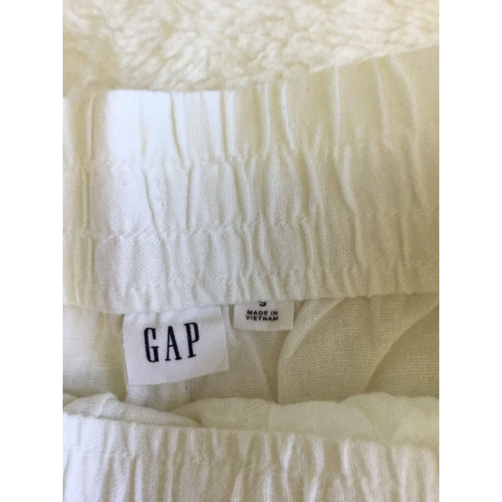 Gap GAP Factory White Pull-On Utility Shorts Size 30" / US 8 / IT 44 - 8 Thumbnail