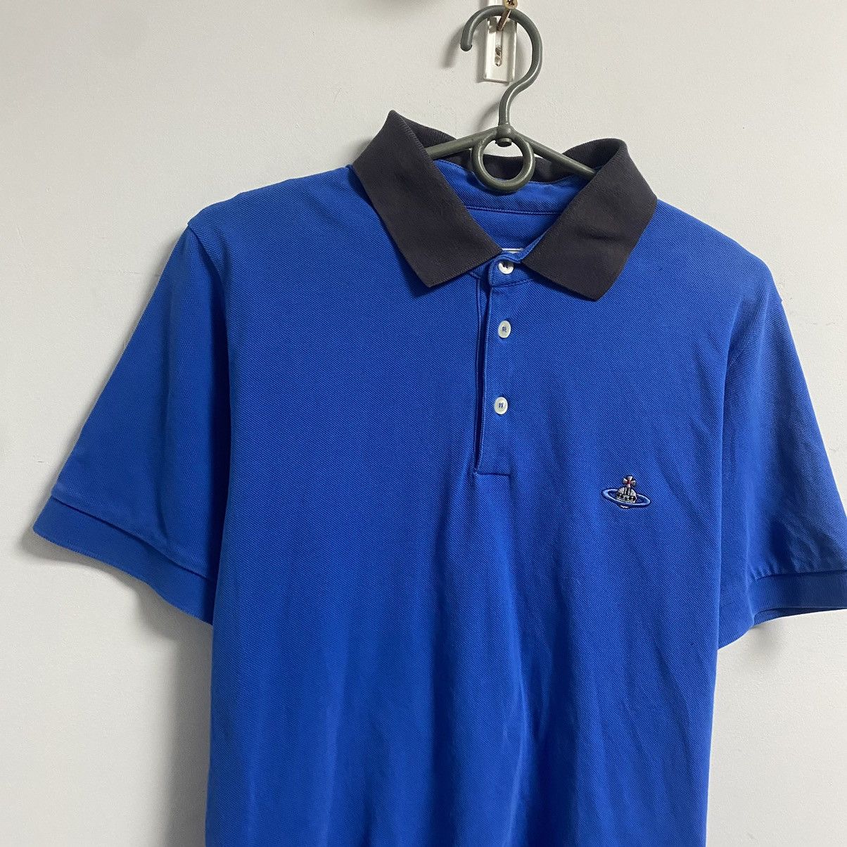 Vivienne Westwood Vintage Vivienne Westwood Polo Shirt Logo Orb Basic Y2k Size US M / EU 48-50 / 2 - 3 Thumbnail