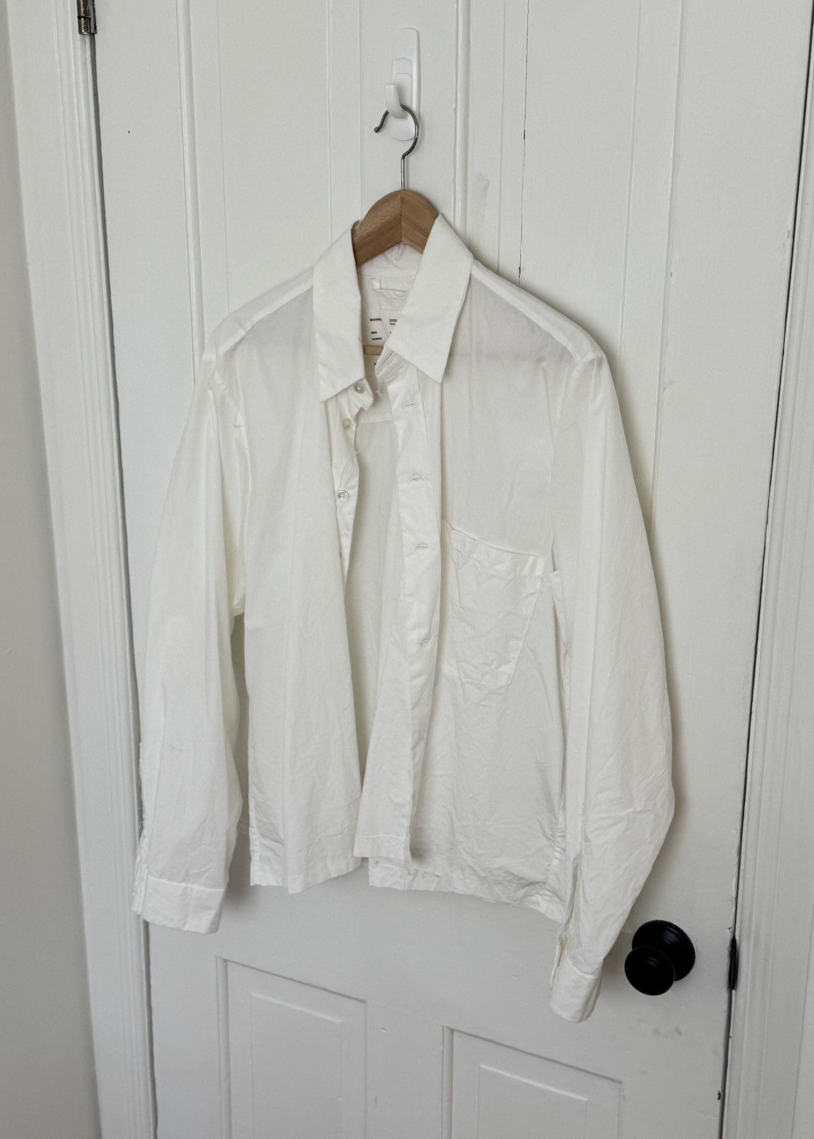 Camiel Fortgens Basic Shirt Off White Size US L / EU 52-54 / 3 - 1 Thumbnail