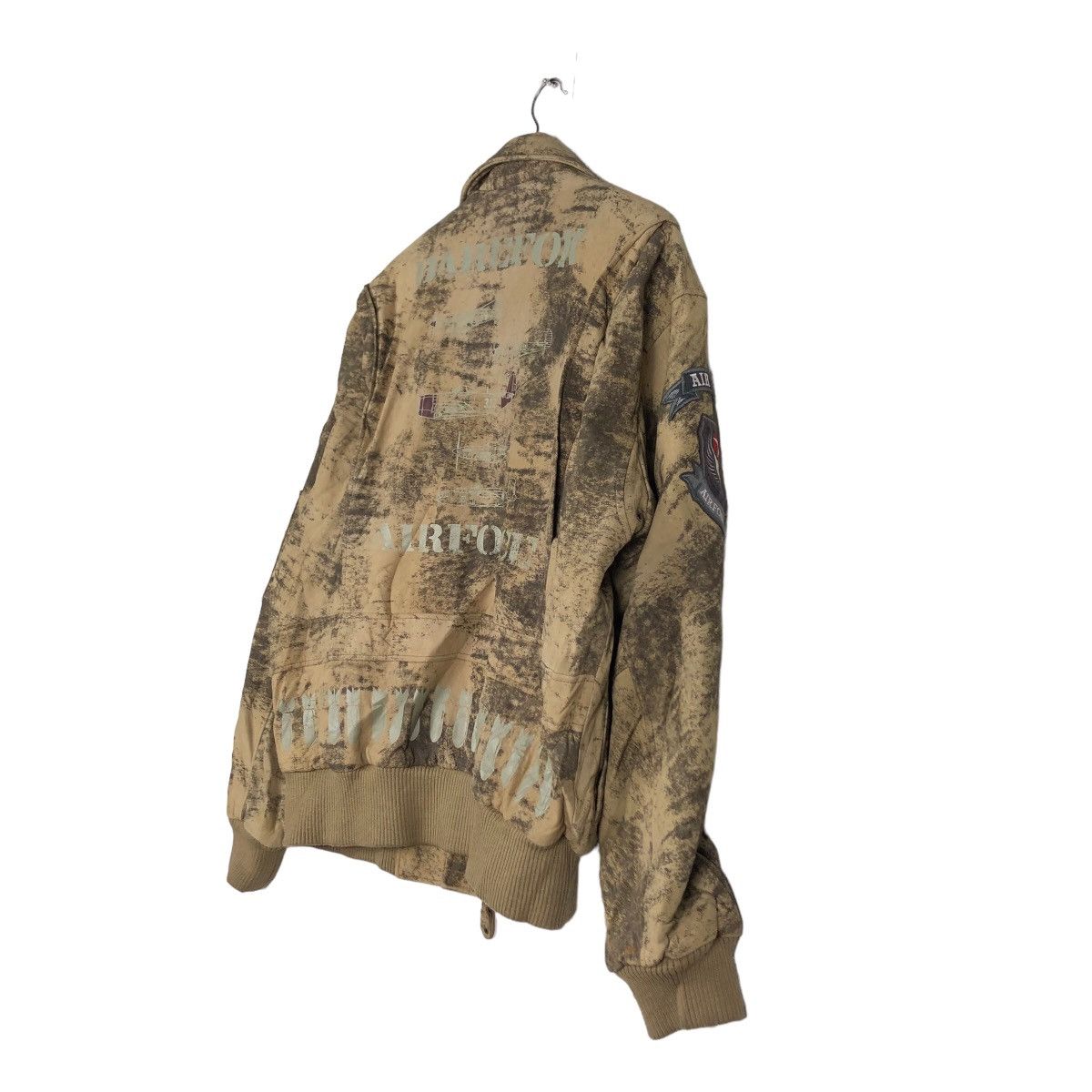Bare Fox 🔥Vintage Leather Jacket Bare Fox Flying Jacket Big Logo Size US M / EU 48-50 / 2 - 10 Thumbnail
