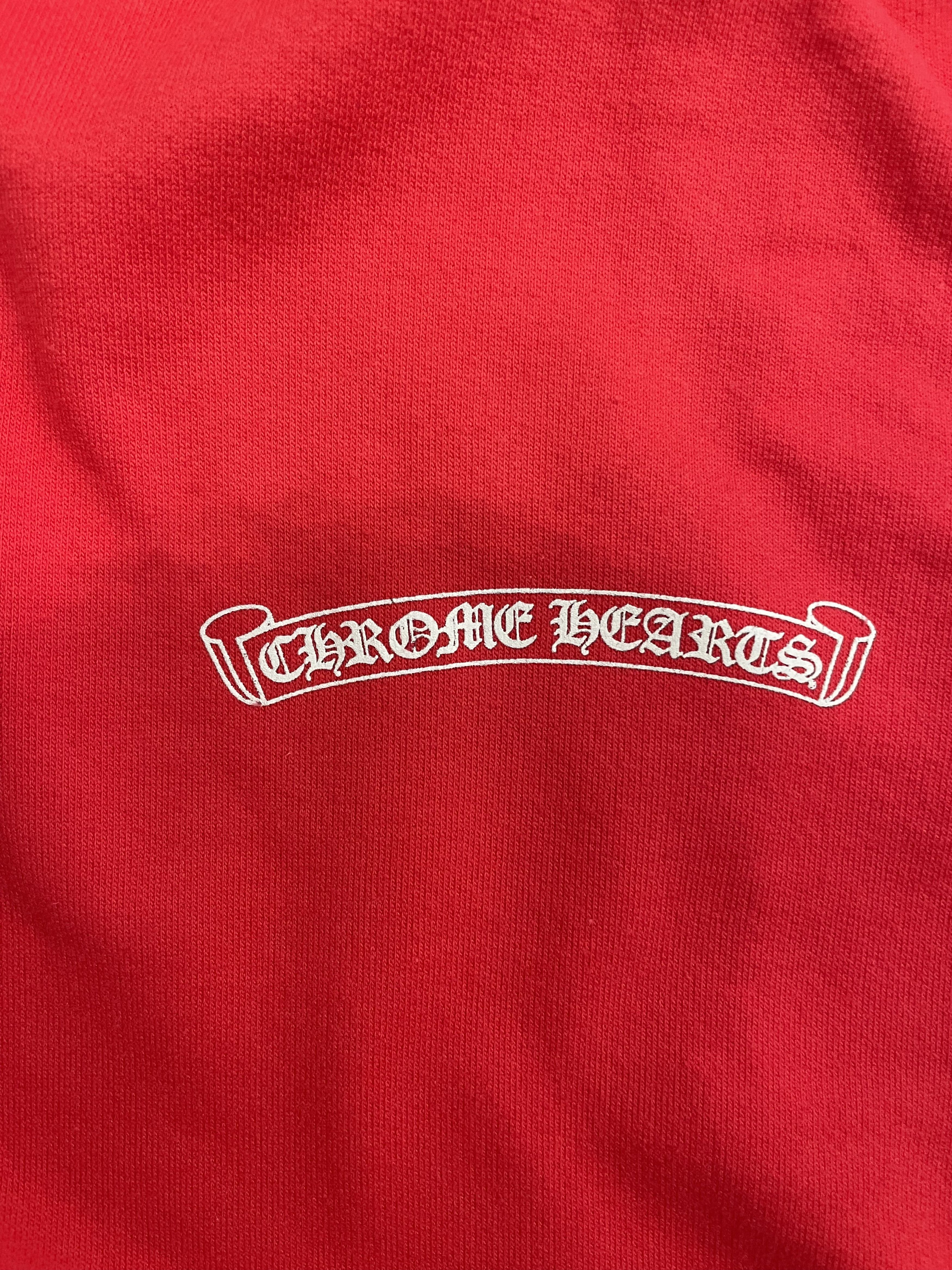 Chrome Hearts Chrome Hearts Online Exclusive Scroll Logo Hoodie Size XS / US 0-2 / IT 36-38 - 5 Thumbnail