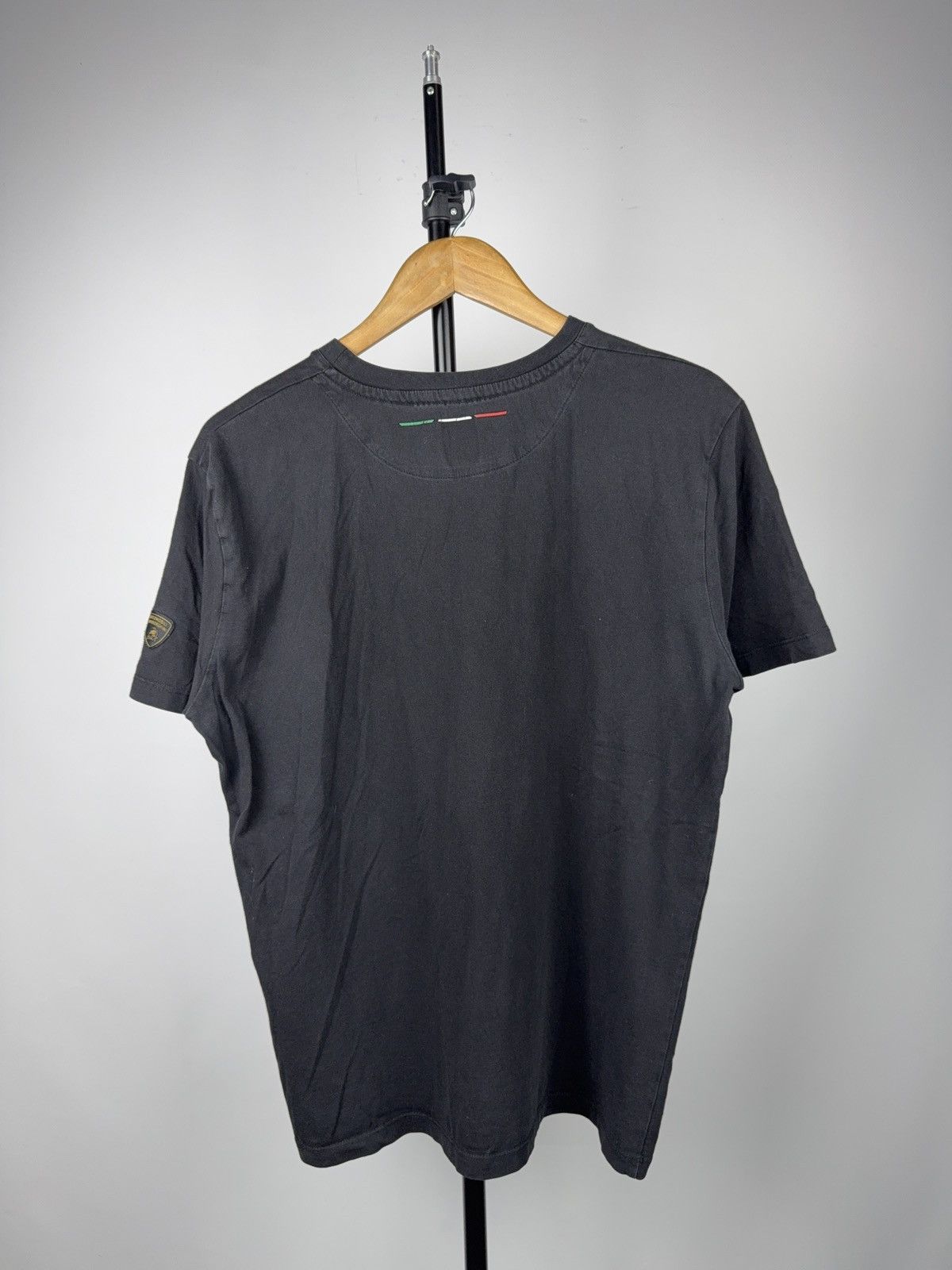 Lamborghini Automobili Lamborghini Racing Logo Tee Black XL Y2K Luxury Size US L / EU 52-54 / 3 - 10 Thumbnail