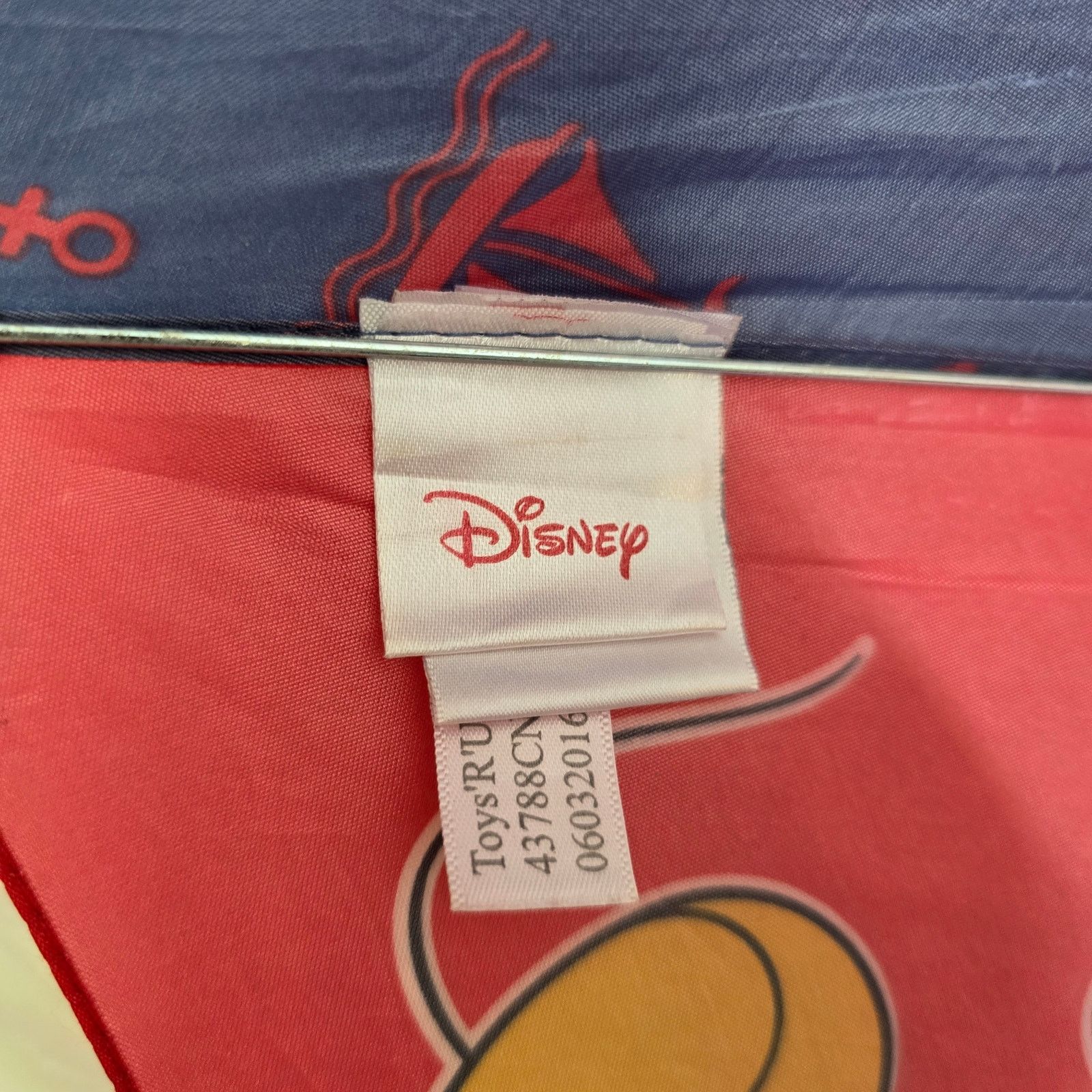 Disney Disney Mickey Mouse Umbrella Kids 3D Figure Handle Nautical Size ONE SIZE - 9 Thumbnail