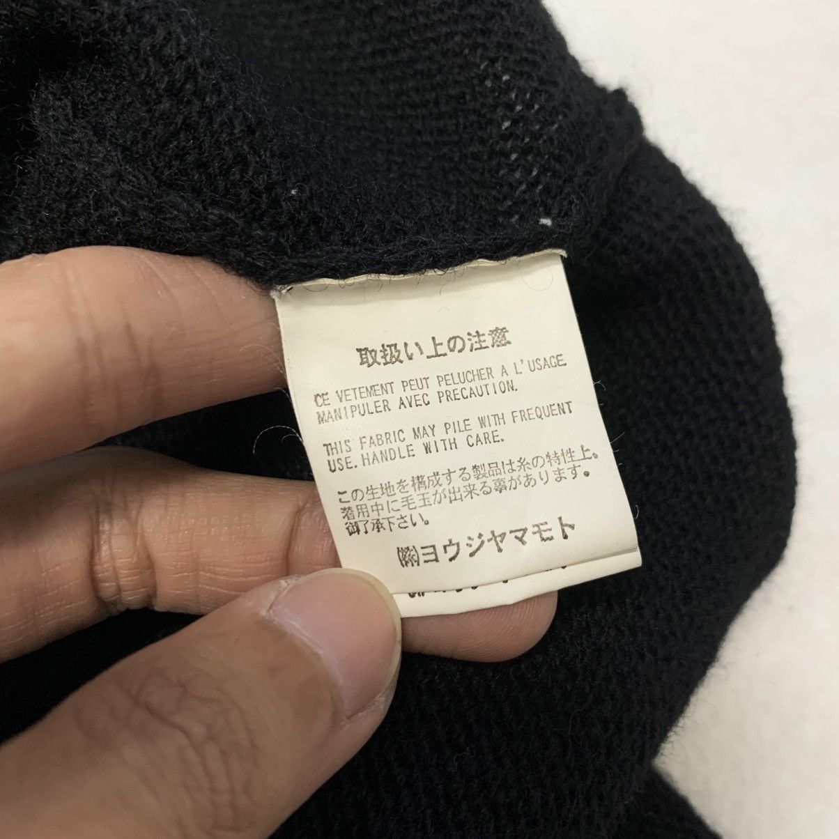Y's for Men 1990s Y's For Men (Yohji Yamamoto) Layered Cuff Knit Sweater Size US L / EU 52-54 / 3 - 9 Thumbnail