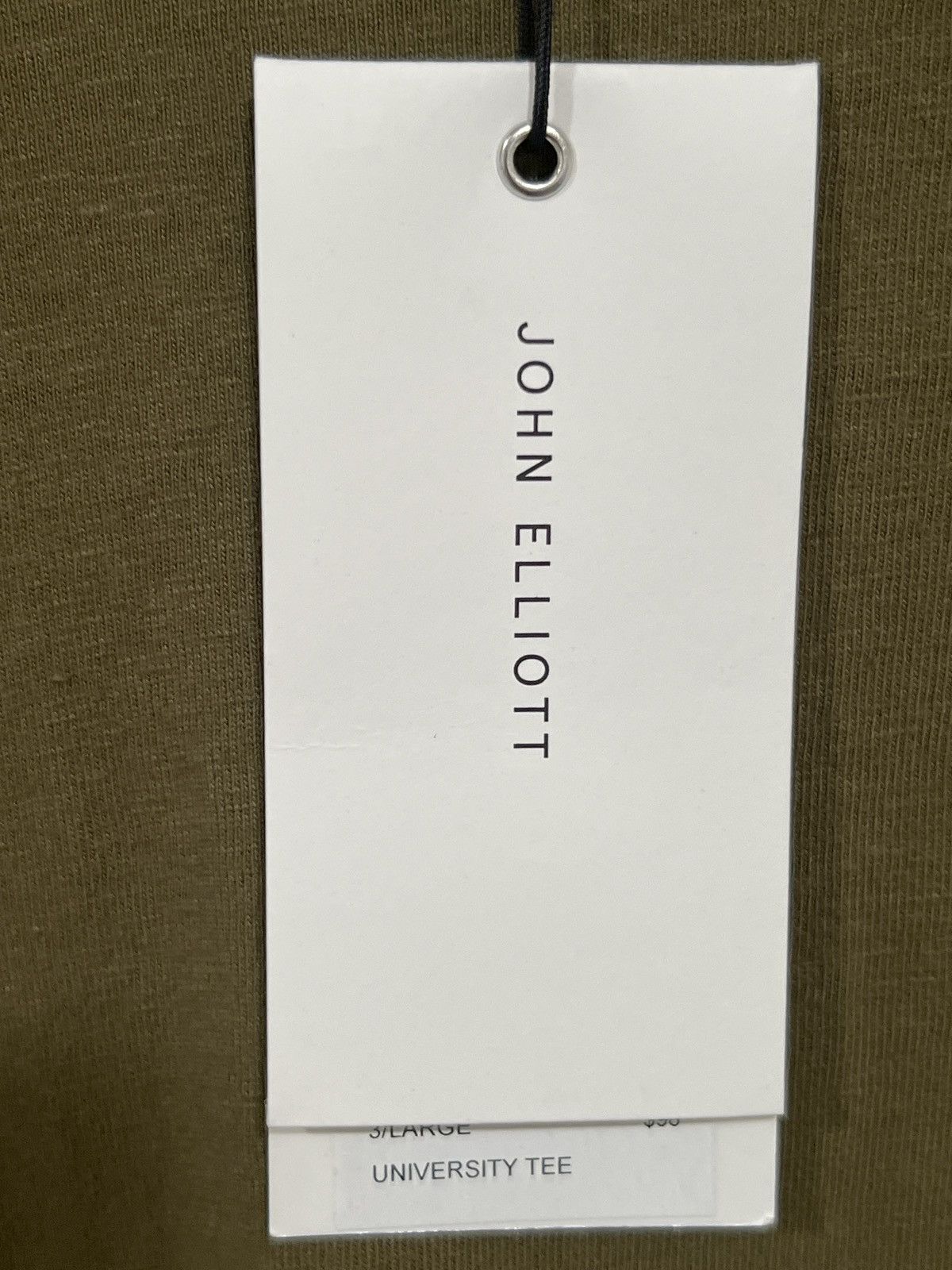 John Elliott John Elliott University Tee Size US L / EU 52-54 / 3 - 5 Thumbnail