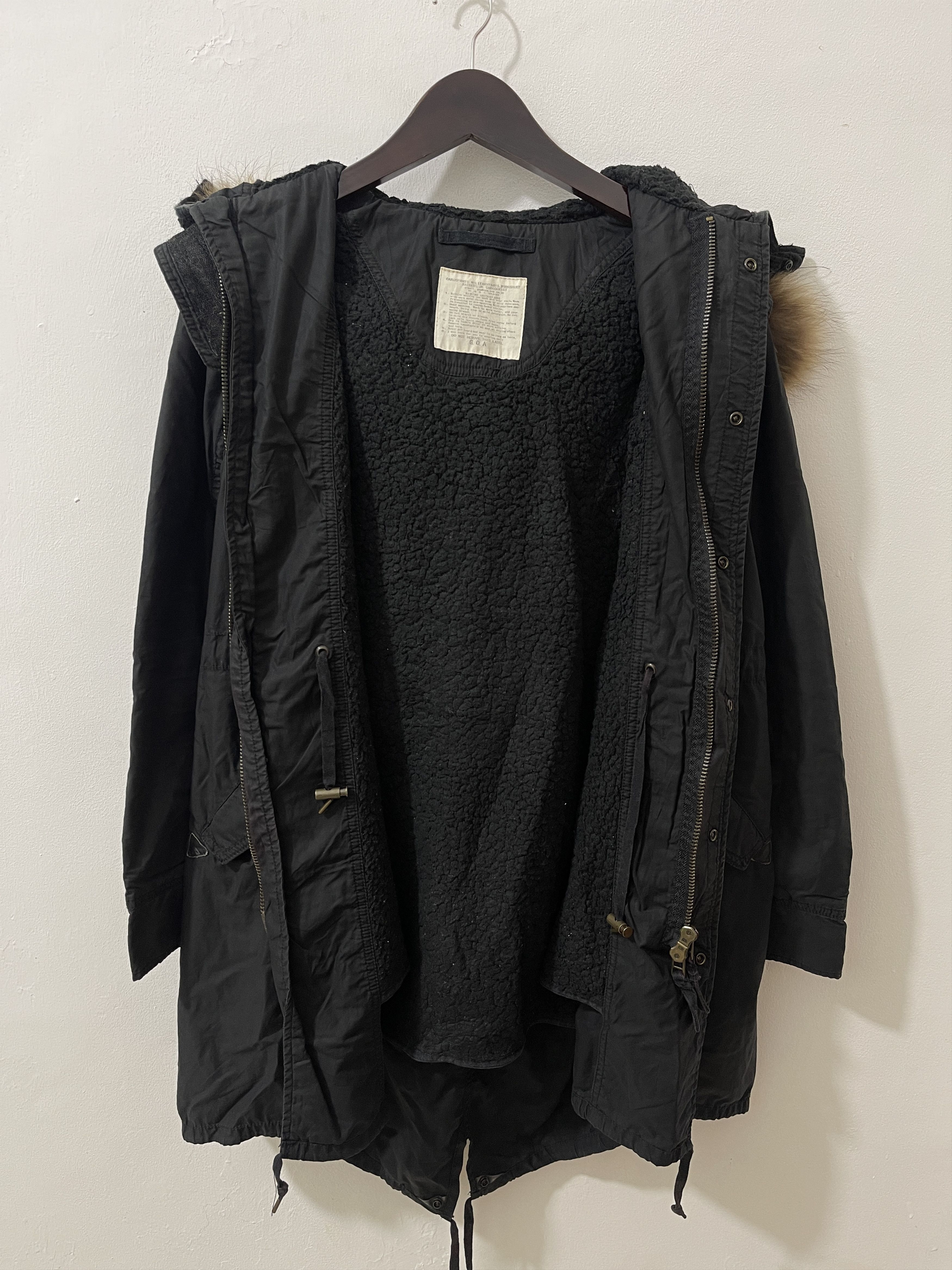 GOA G.O.A Japan Archive Military Fur Vkei Style Jacket Size US M / EU 48-50 / 2 - 5 Thumbnail