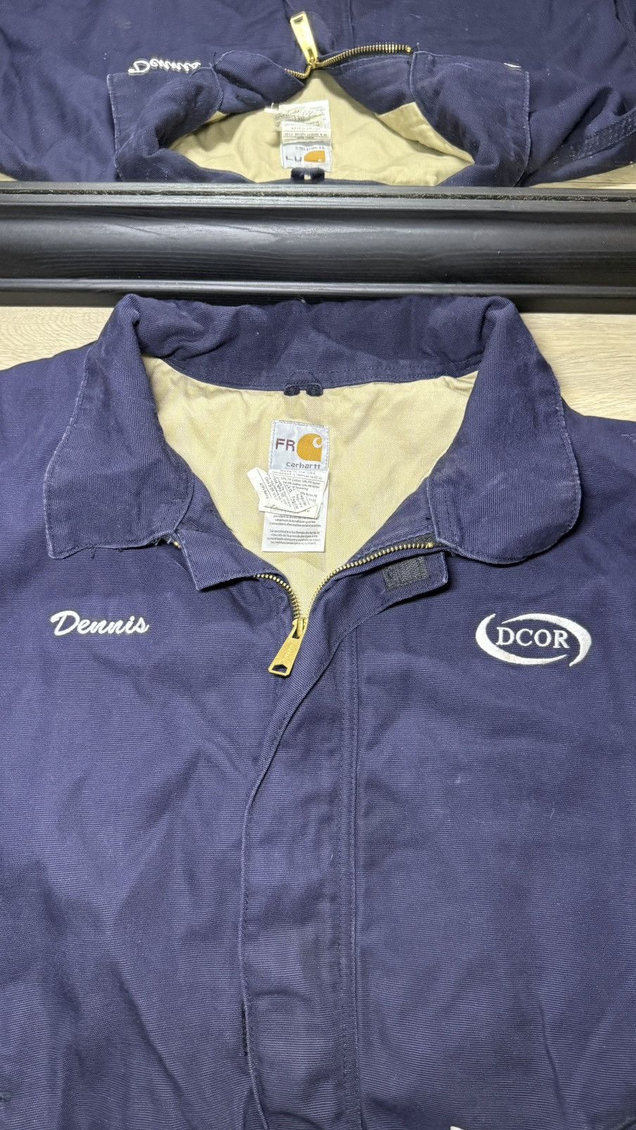 Carhartt Vintage Carhartt Fire Resistant FRJ020 Workwear Bomber Size US XXL / EU 58 / 5 - 5 Thumbnail