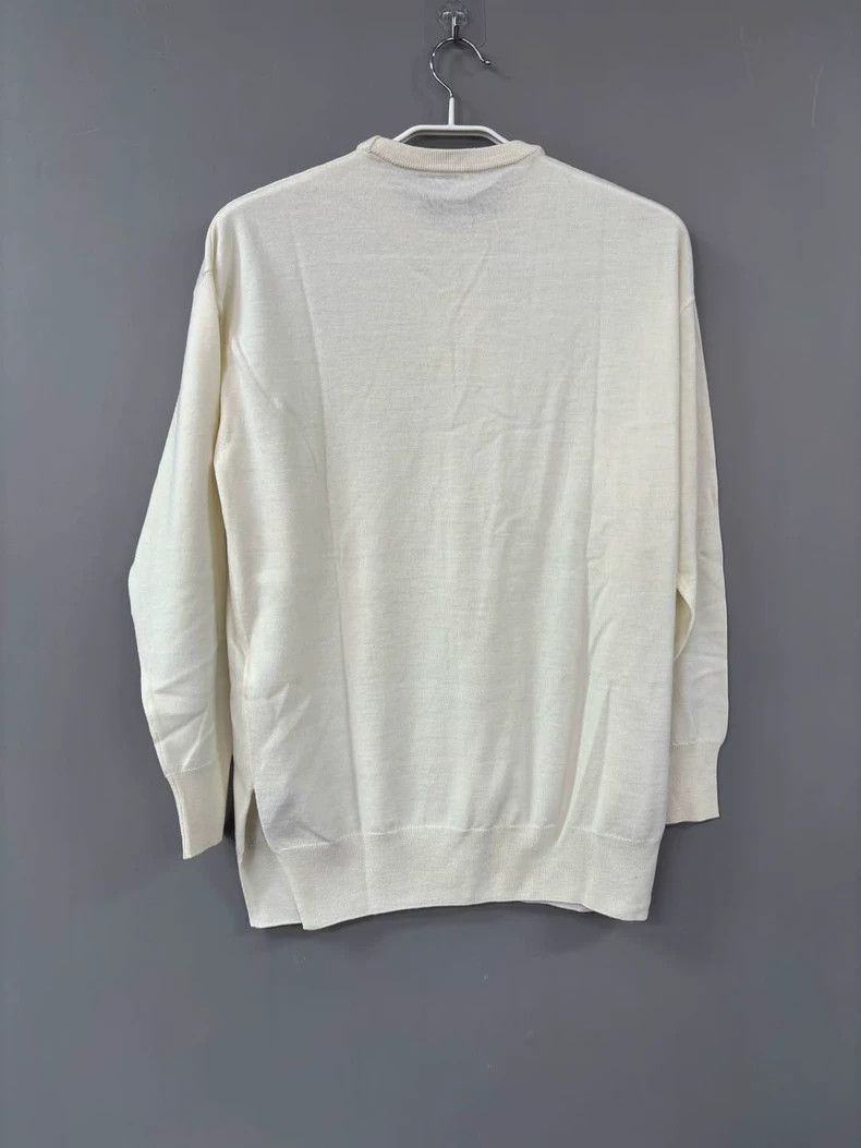 Loewe LOEWE Polo neck long sleeve hoodie with a pocket around th Size XS / US 0-2 / IT 36-38 - 2 Thumbnail