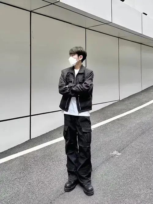 Designer baggy utility flared cargo pants Size US 30 / EU 46 - 4 Thumbnail