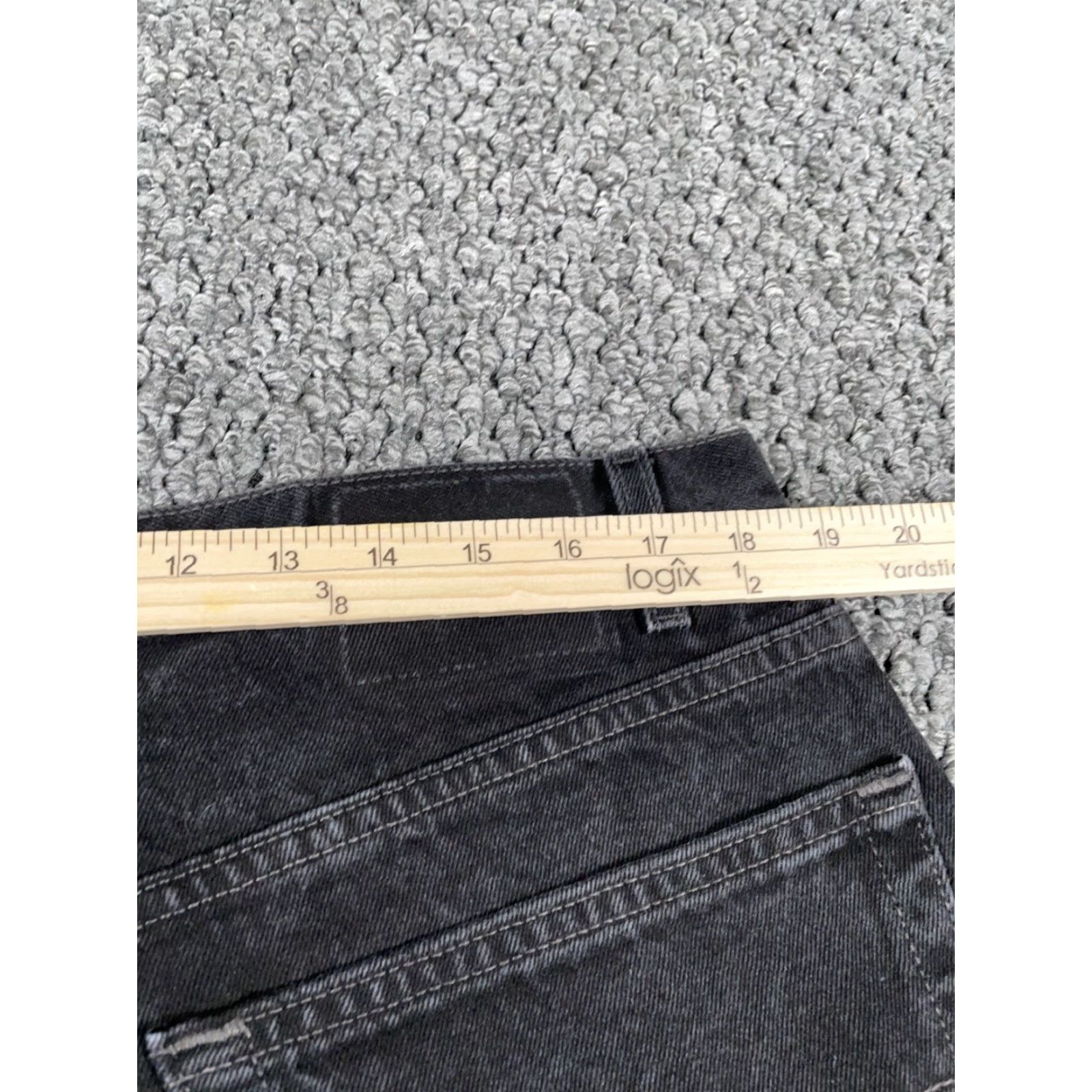 Levi's VTG Levi's 550 Jeans Tapered Leg 38 x 29 Black Levi's 40 Regular Men USA 5-Pocket Denim Cotton Relaxed Fit Vintage 80s 90s Grunge Retro Size US 40 / EU 56 - 5 Thumbnail