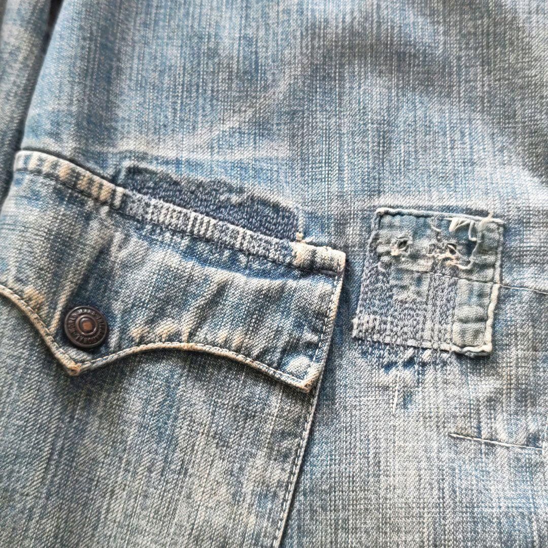 Kapital KAPITAL Denim Jacket Studded Embroidered Japan Made Vintage Size US S / EU 44-46 / 1 - 8 Thumbnail