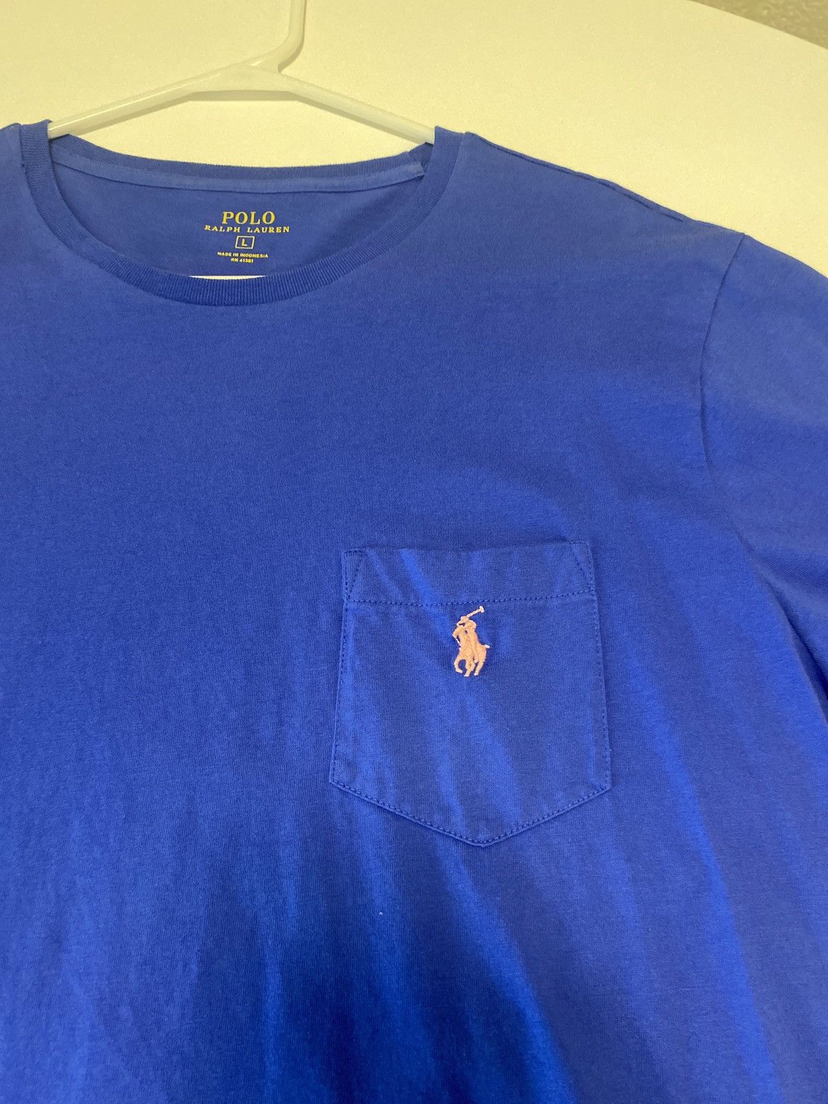 Polo Ralph Lauren × Vintage Polo Ralph Lauren t-shirt (Rare) Pink pony Size L Men’s Size US L / EU 52-54 / 3 - 3 Thumbnail