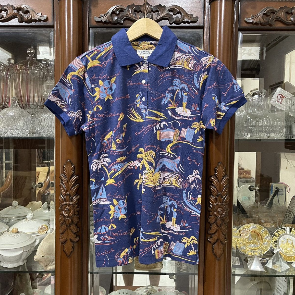 Beams Plus × Japanese Brand × Sun Surf Sun surf beamsgolf hawaiian poloshirt Size US M / EU 48-50 / 2 - 1 Thumbnail