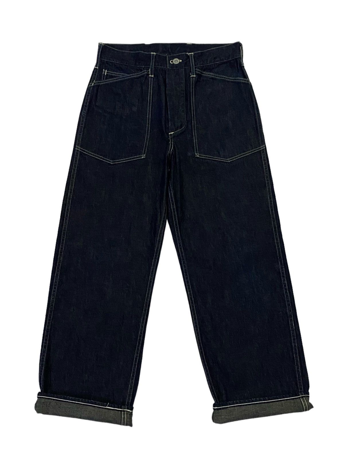 Buzz Rickson's Buzz Rickson’s Trousers Denim Size US 28 / EU 44 - 2 Thumbnail