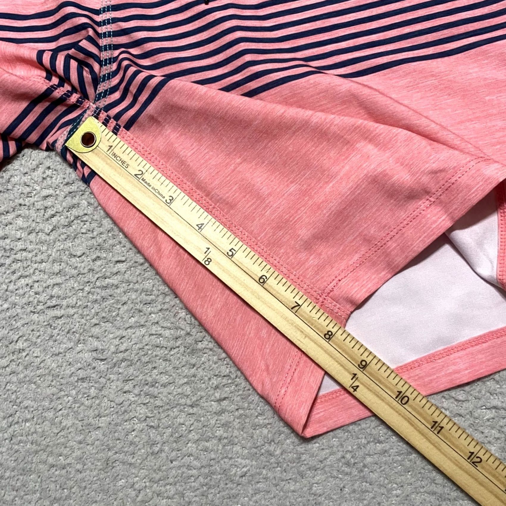 Hurley Hurley Mens Bermuda Shorts 32 Multicolor Striped Beach Casual Inseam 8" Pockets Hawaiian Outdoor Beach Theme Summer Spring Mens Size US 32 / EU 48 - 5 Thumbnail
