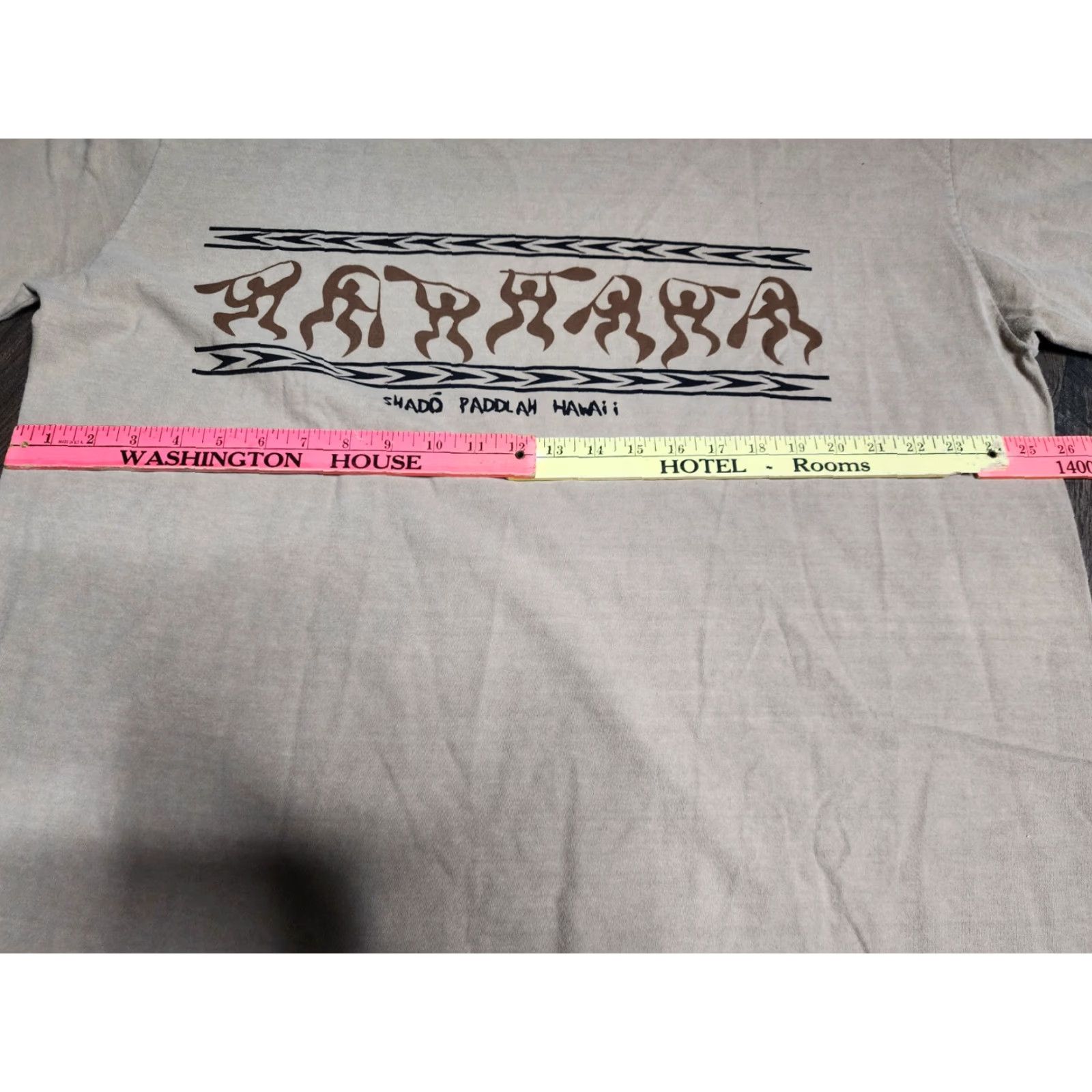 Vintage VINTAGE Crazy Shirts Hawaii Coffee Dyed Short Sleeve T Shirt 1990s Men's 2XL Beige Cotton Distressed Size US XXL / EU 58 / 5 - 3 Thumbnail
