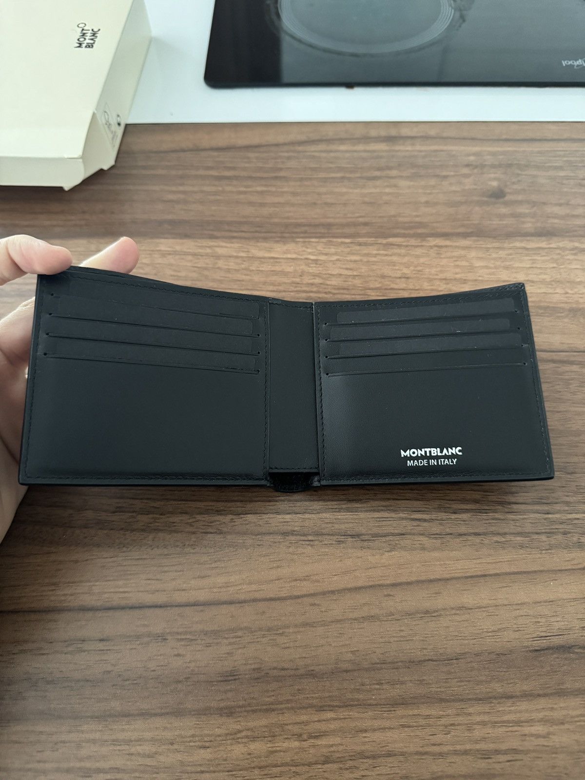 Montblanc Montblanc Leather Wallet Size ONE SIZE - 6 Thumbnail