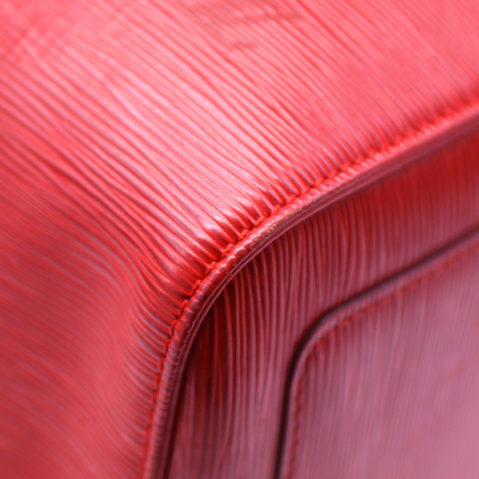 Louis Vuitton 🔴 Keepall 50 Bag - Red Epi Leather Size ONE SIZE - 16 Thumbnail